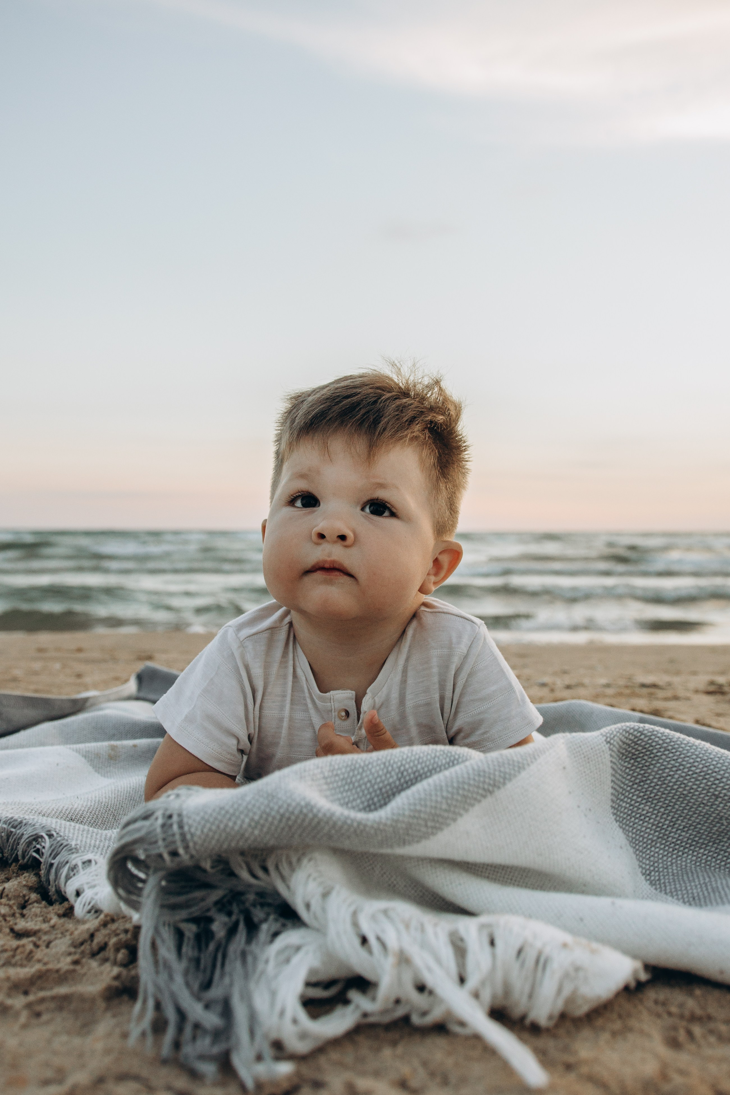 Михаил, Алена и Кирюша — встреча заката с любимыми. Семейный фотограф Новороссийск, Анапа, Геленджик — Юлия Давыдова