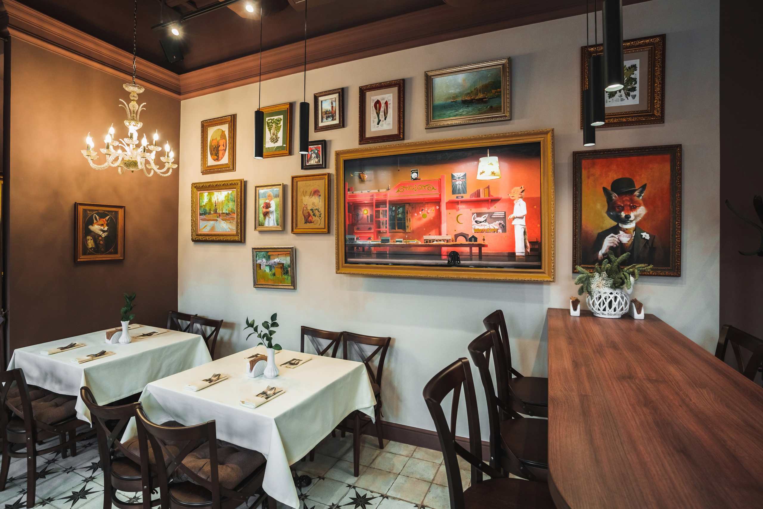 Кафе «Лисы, спички, два стола». Фотограф Казань