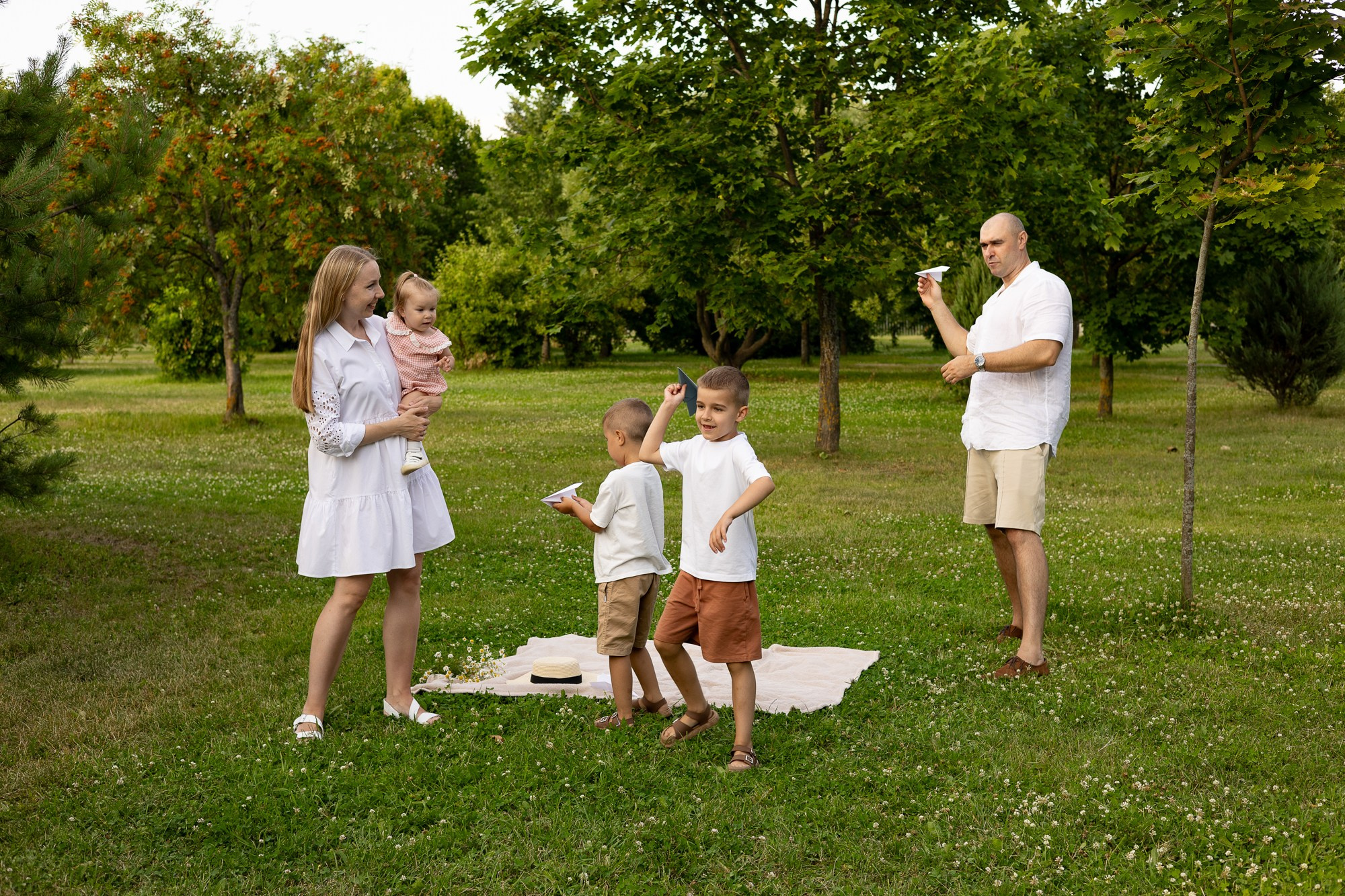 Семейная фотосессия в парке. Lana Photo Design