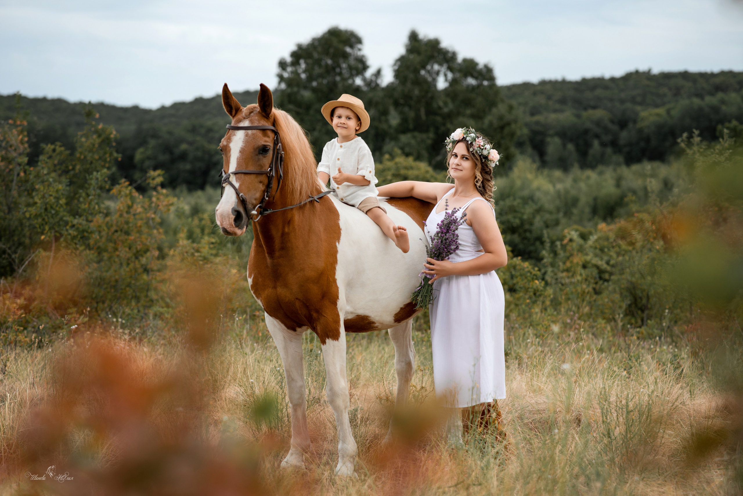 Арсений и Герда. Конный фотограф в Саратове Юлия Иванова