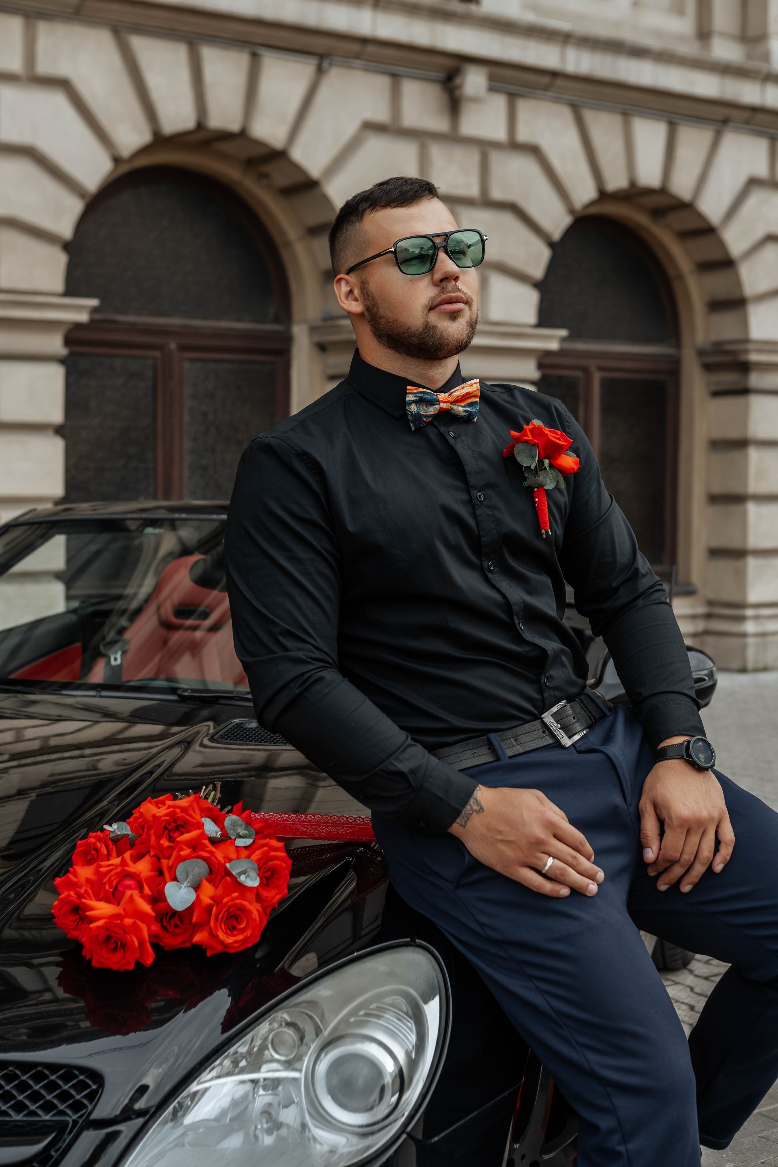 Свадебная съемка на кабриолете. Свадебный фотограф  Калининград | Москва|