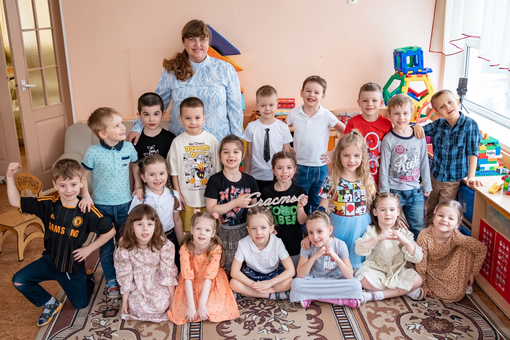 Детский садик. Семейный фотограф Варвара Сорока в городе Москве