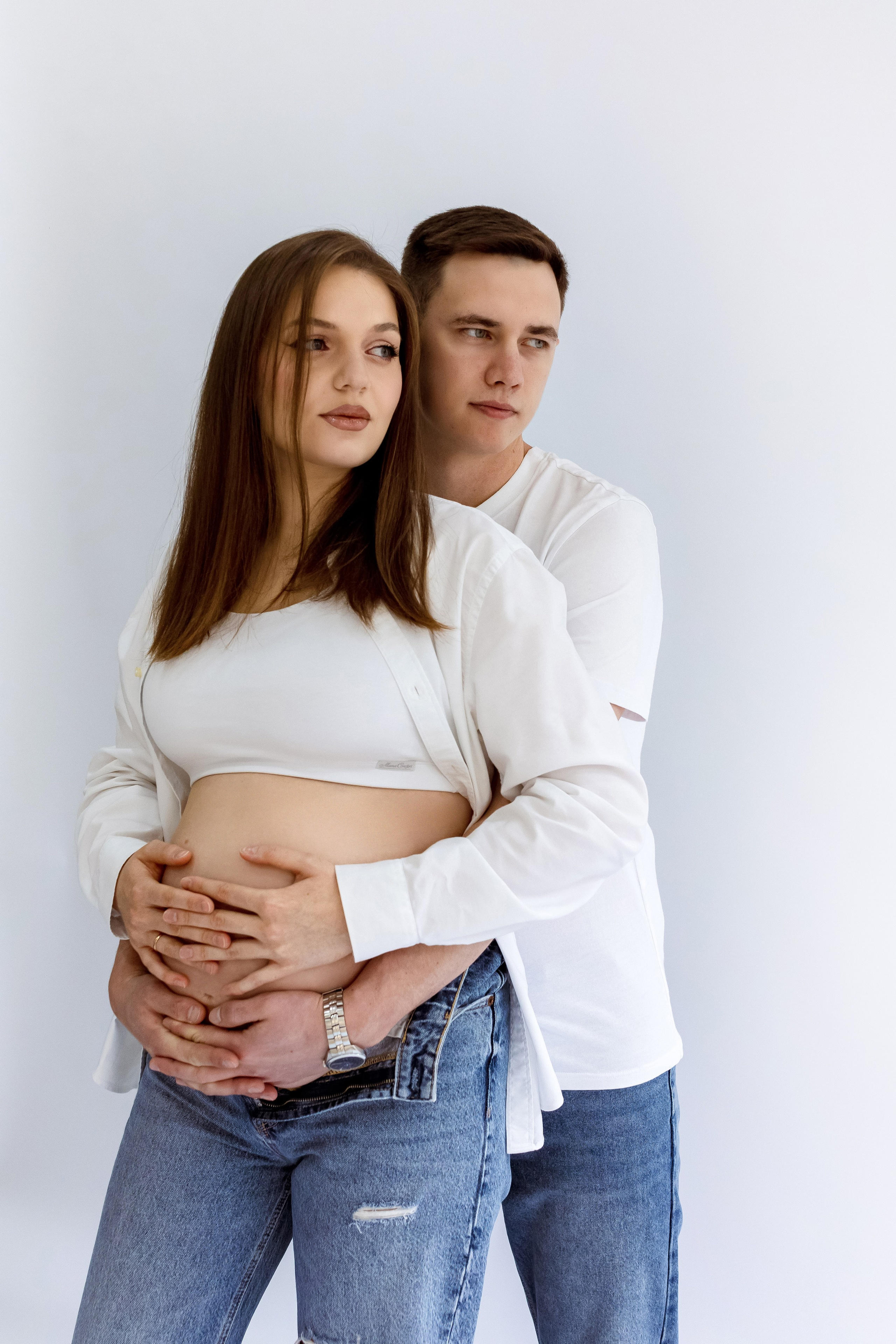 Студийная съёмка беременности. Свадебный и семейный фотограф в Каспийске Алёна Нурмагомедова