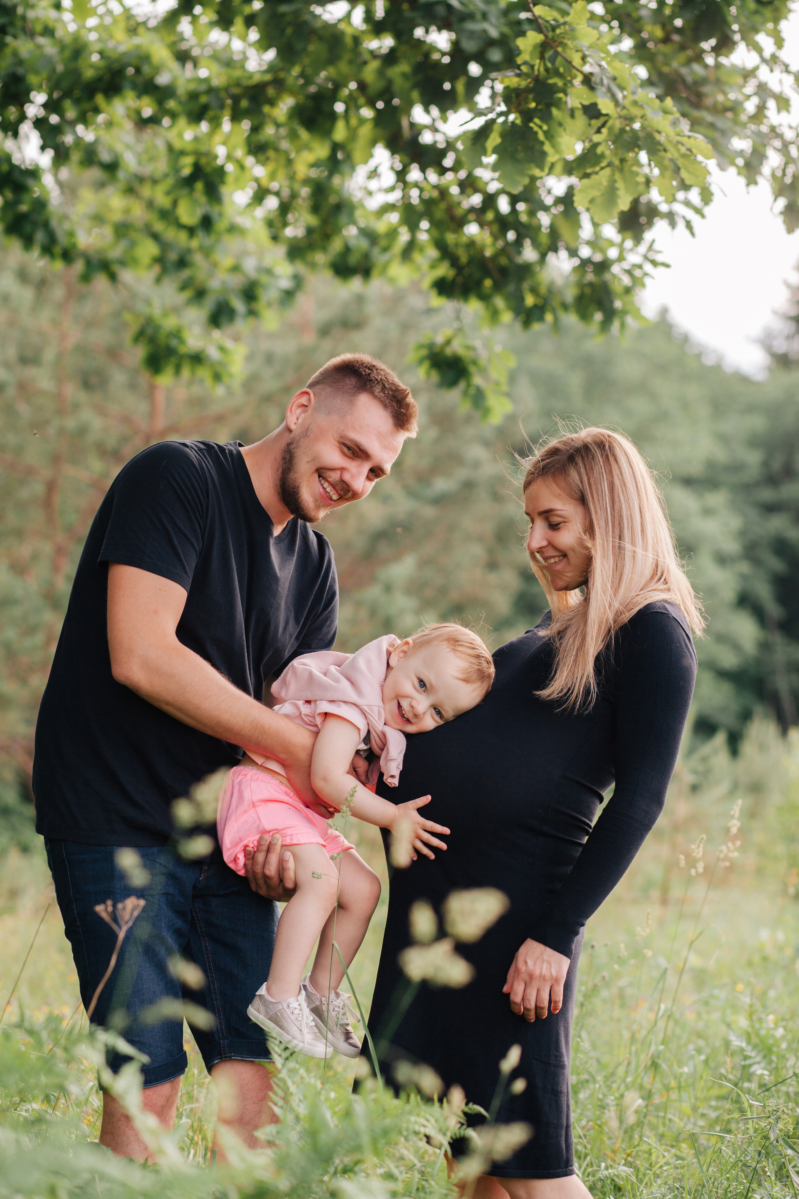 Вика и Леша и их замечательная Камилла. Свадебный и Семейный фотограф в Минске Сергей Ильин