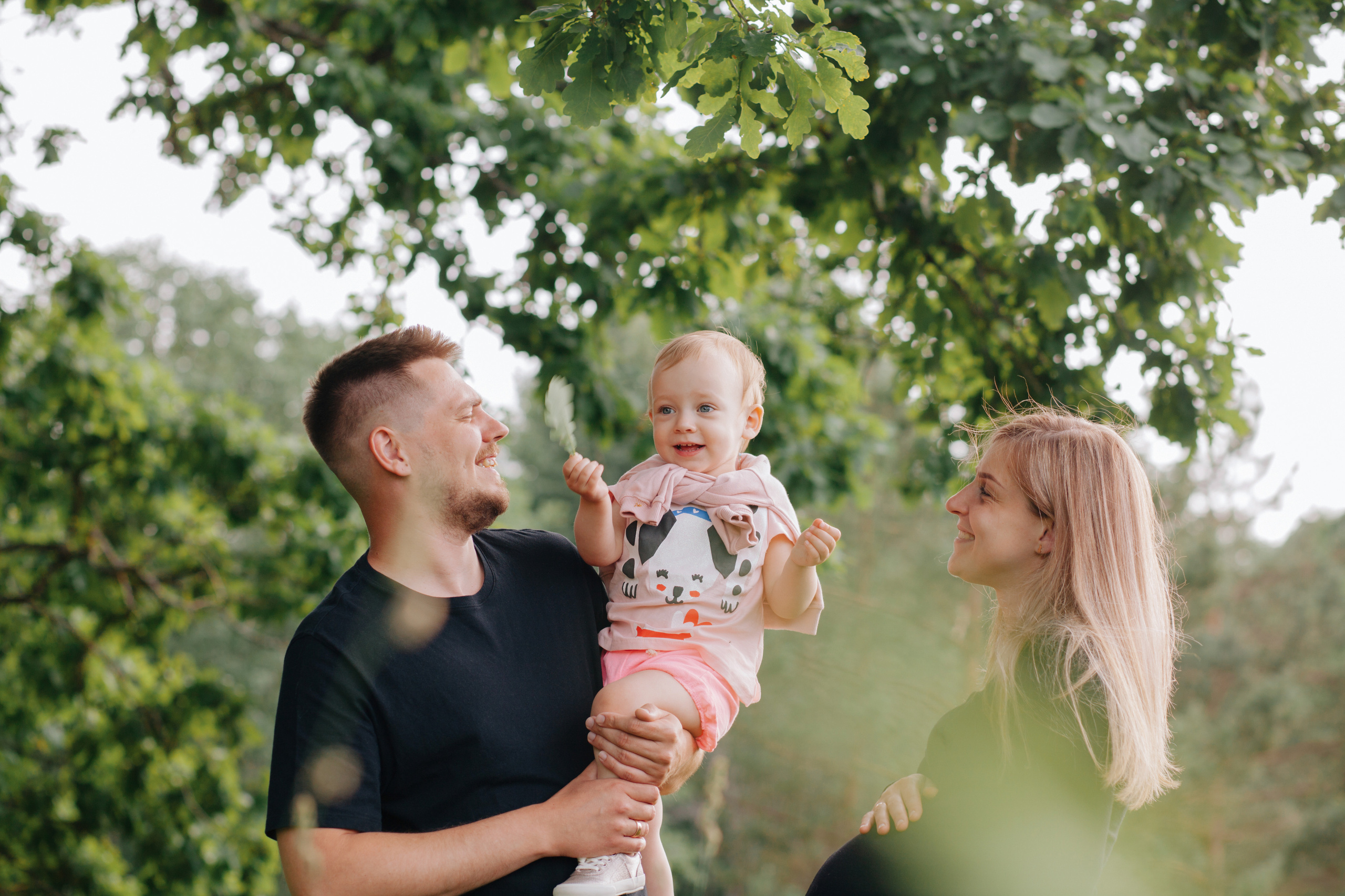 Вика и Леша и их замечательная Камилла. Свадебный и Семейный фотограф в Минске Сергей Ильин