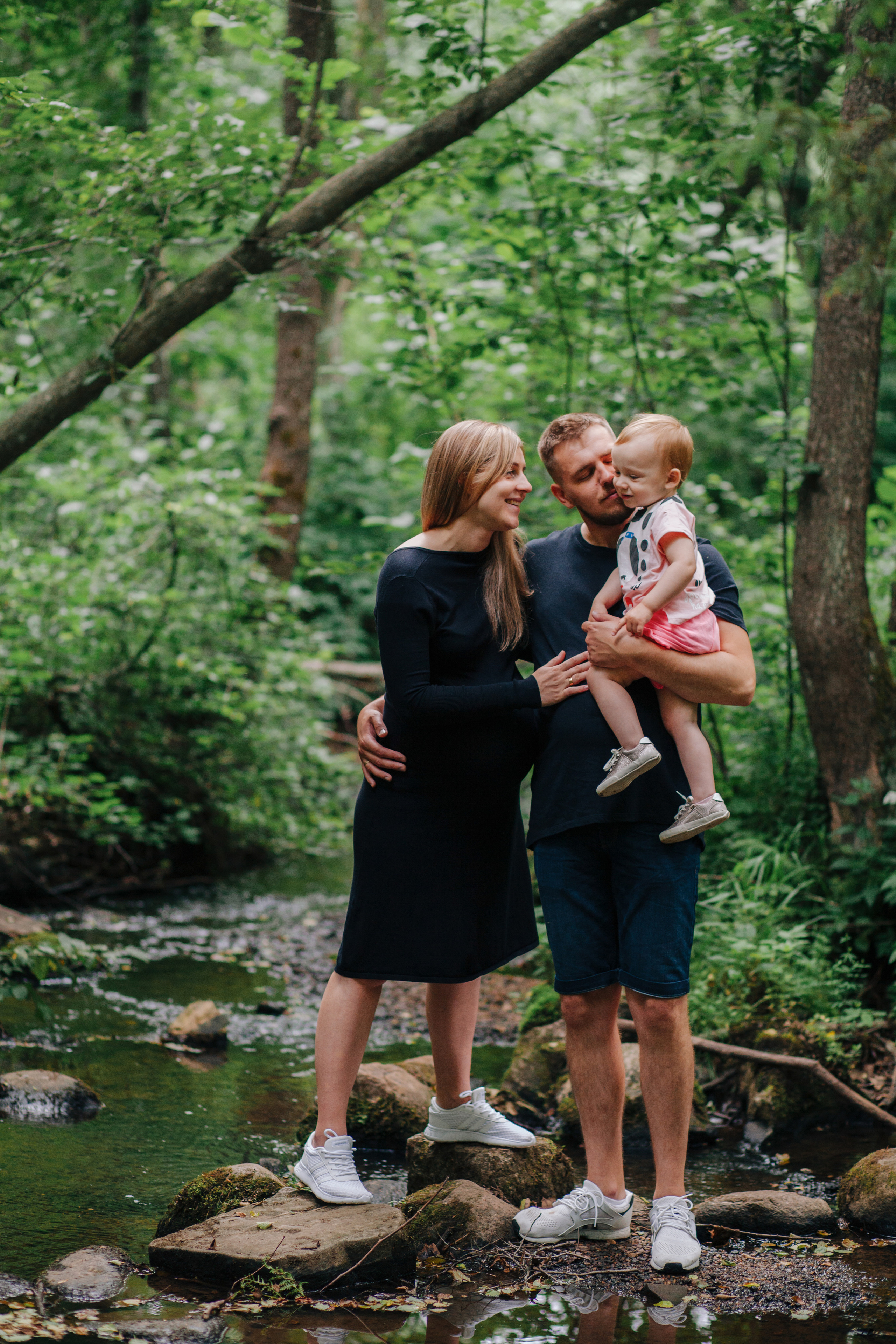 Вика и Леша и их замечательная Камилла. Свадебный и Семейный фотограф в Минске Сергей Ильин