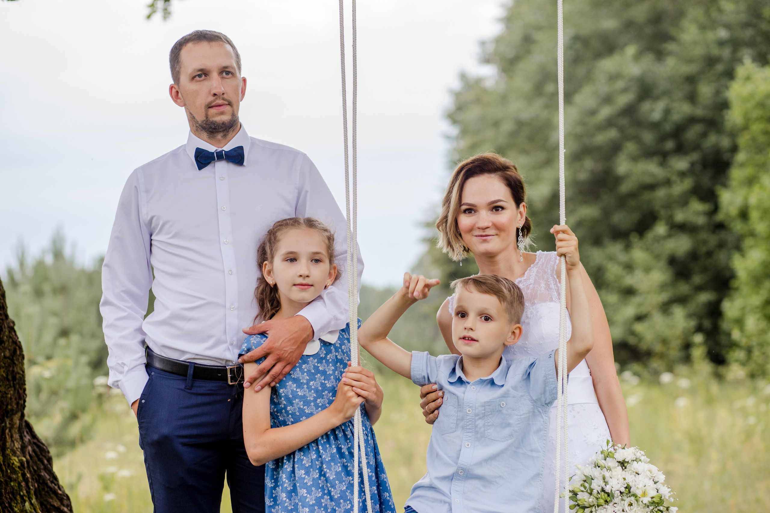 Анатолий и Юлия и их свадебно-семейная прогулка. Свадебный и Семейный фотограф в Минске Сергей Ильин