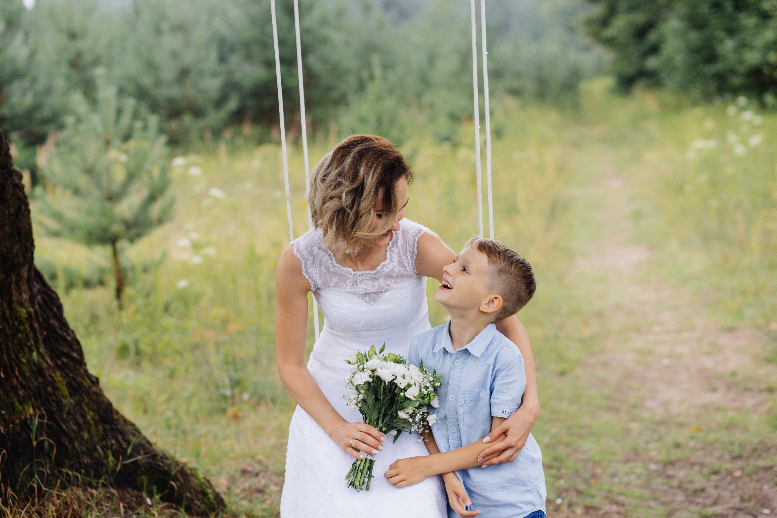 Анатолий и Юлия и их свадебно-семейная прогулка. Свадебный и Семейный фотограф в Минске Сергей Ильин