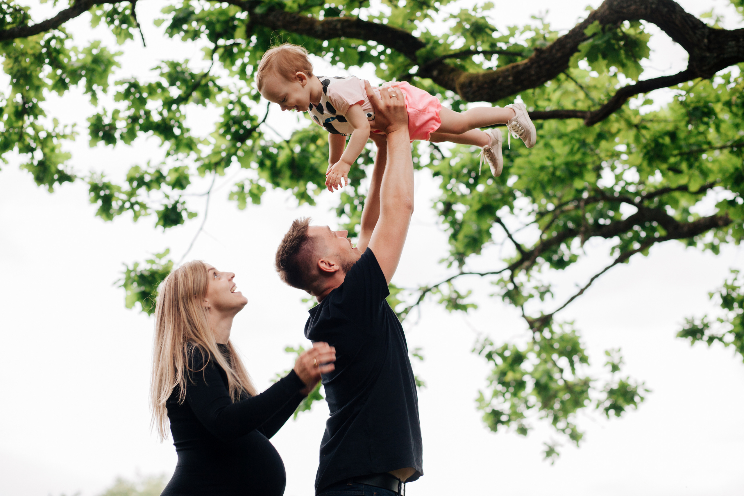 Вика и Леша и их замечательная Камилла. Свадебный и Семейный фотограф в Минске Сергей Ильин