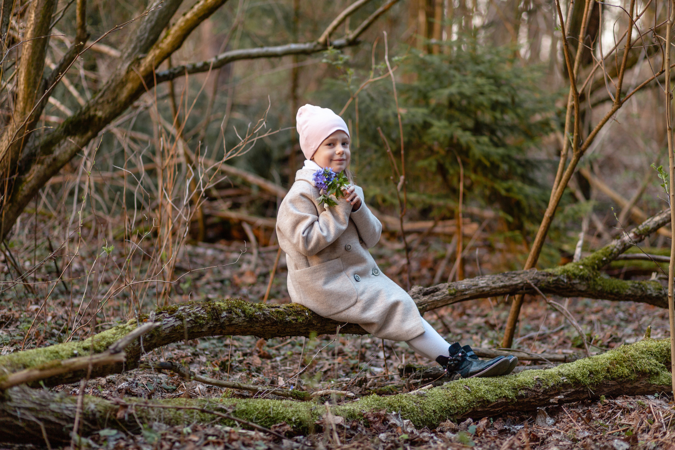Лесная прогулка, Лиза. Свадебный и Семейный фотограф в Минске Сергей Ильин