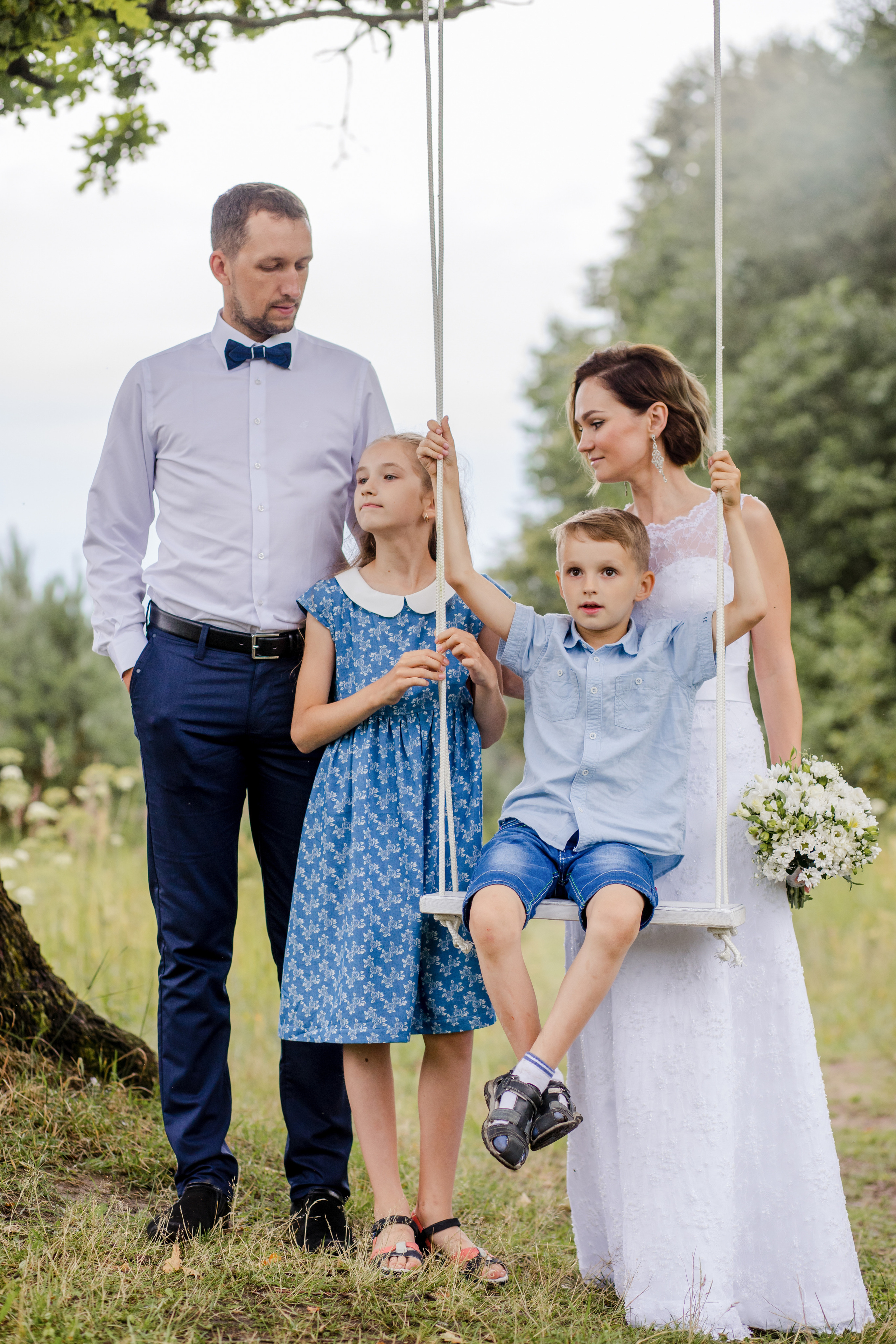 Анатолий и Юлия и их свадебно-семейная прогулка. Свадебный и Семейный фотограф в Минске Сергей Ильин