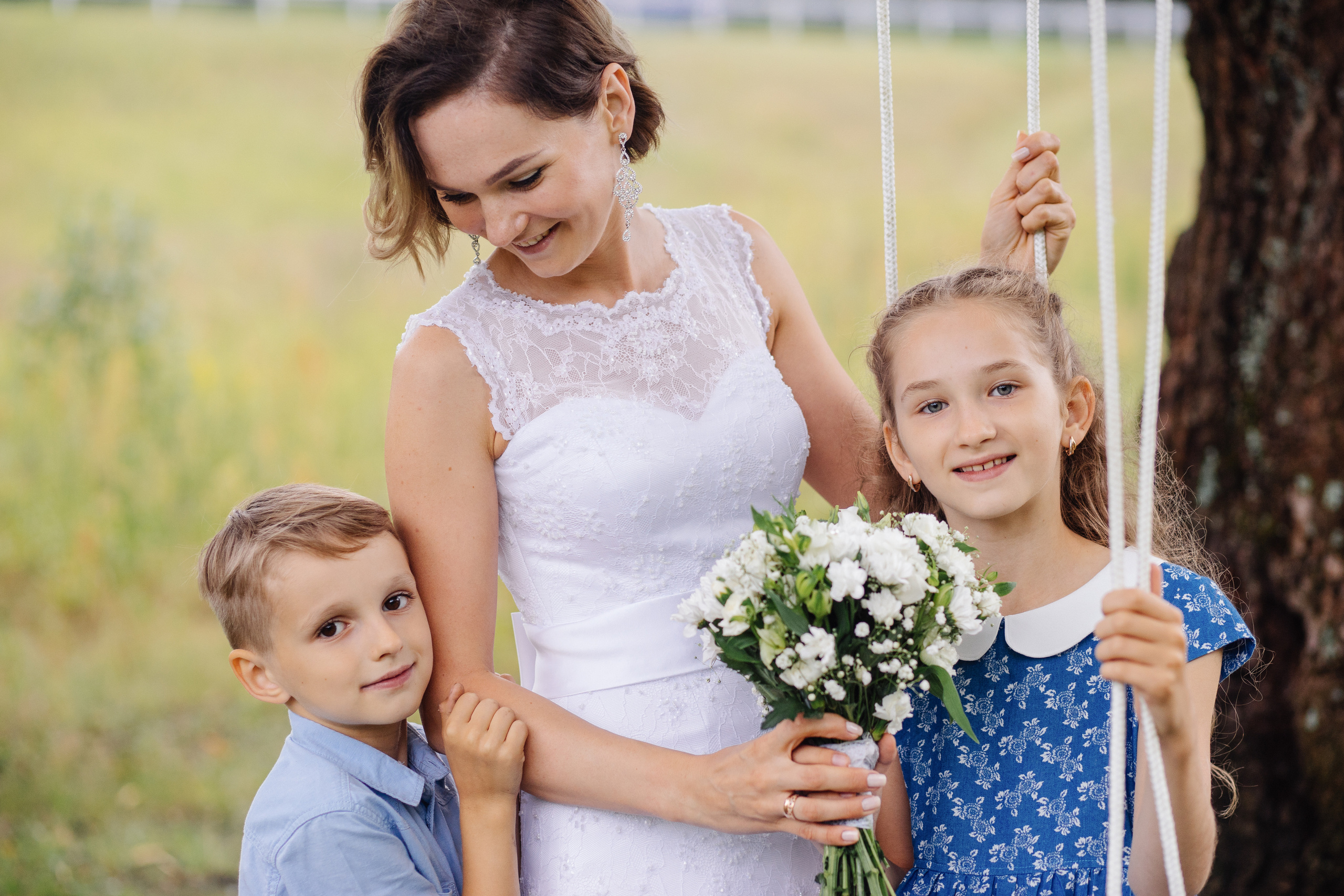 Анатолий и Юлия и их свадебно-семейная прогулка. Свадебный и Семейный фотограф в Минске Сергей Ильин