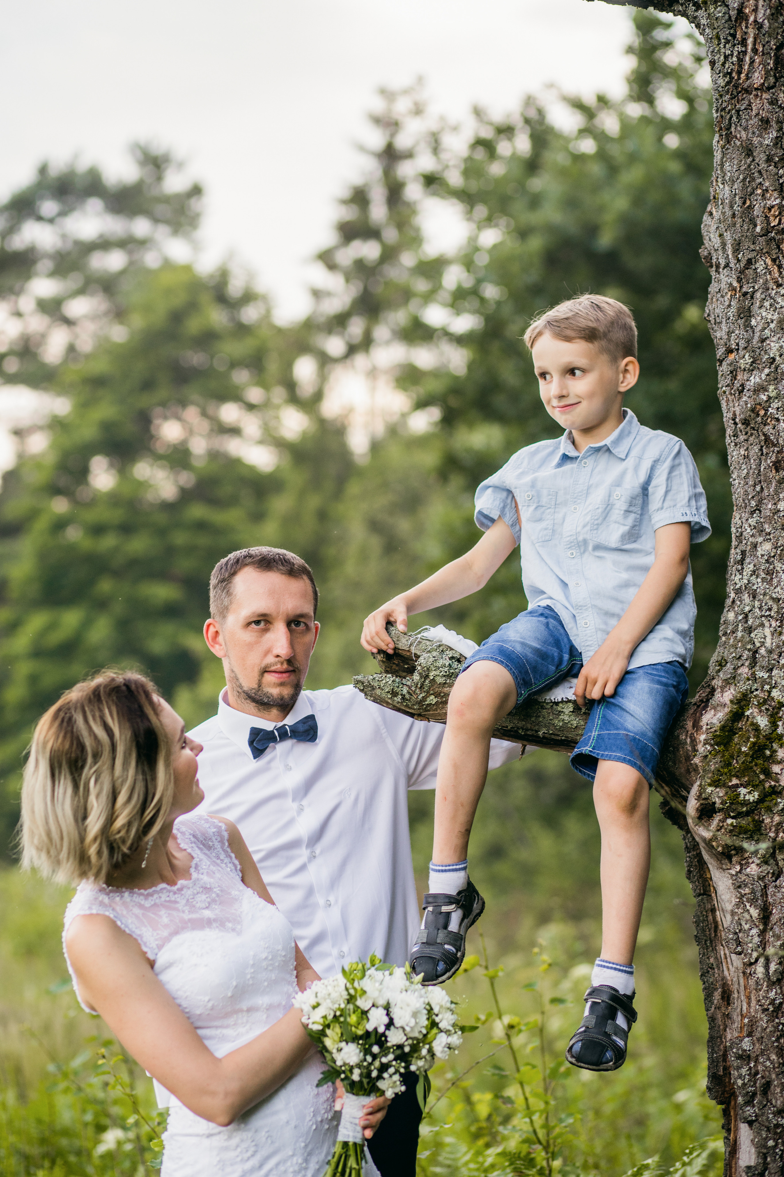 Анатолий и Юлия и их свадебно-семейная прогулка. Свадебный и Семейный фотограф в Минске Сергей Ильин