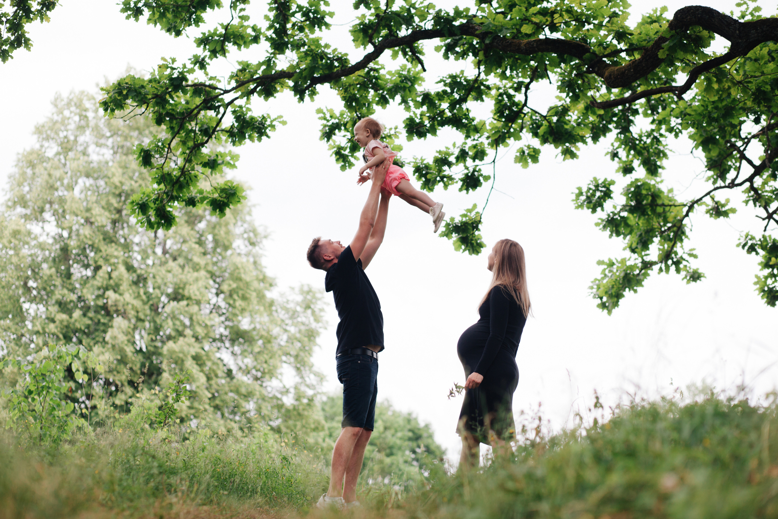 Вика и Леша и их замечательная Камилла. Свадебный и Семейный фотограф в Минске Сергей Ильин