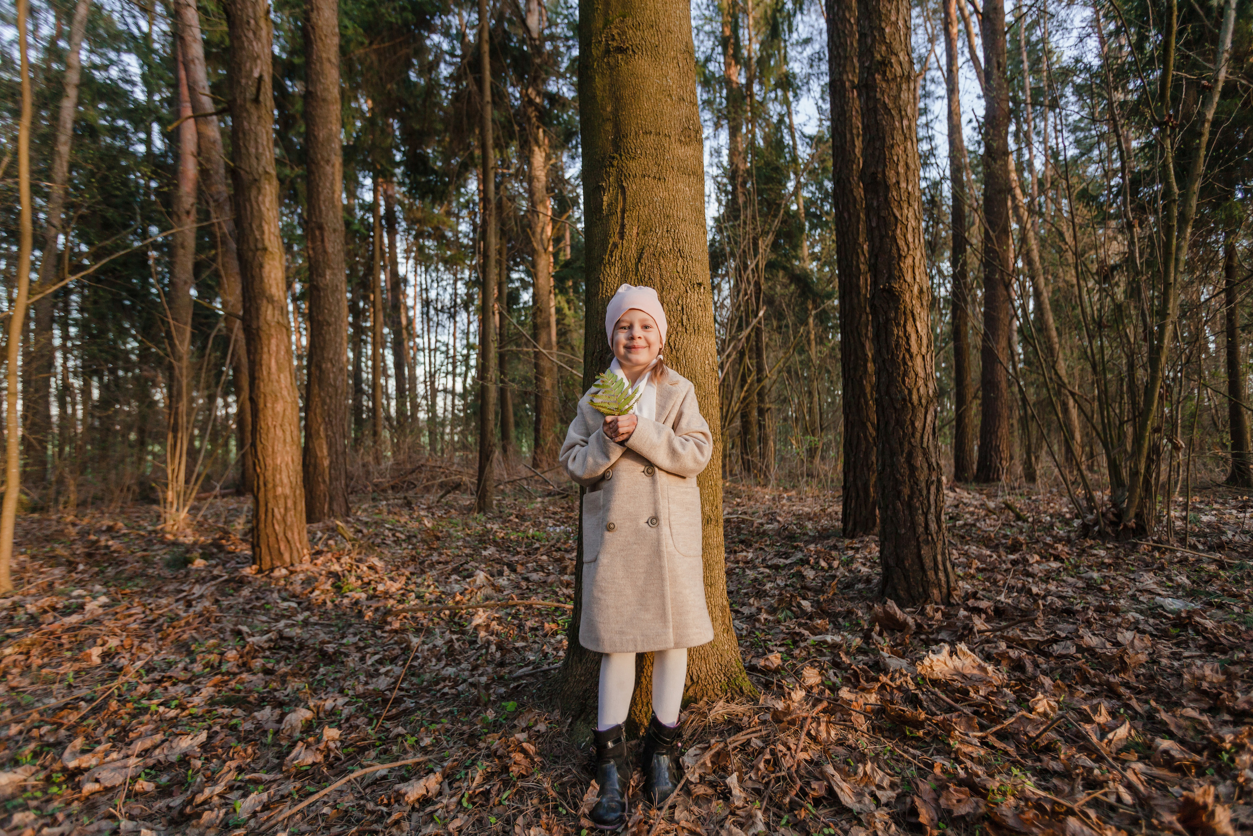 Лесная прогулка, Лиза. Свадебный и Семейный фотограф в Минске Сергей Ильин