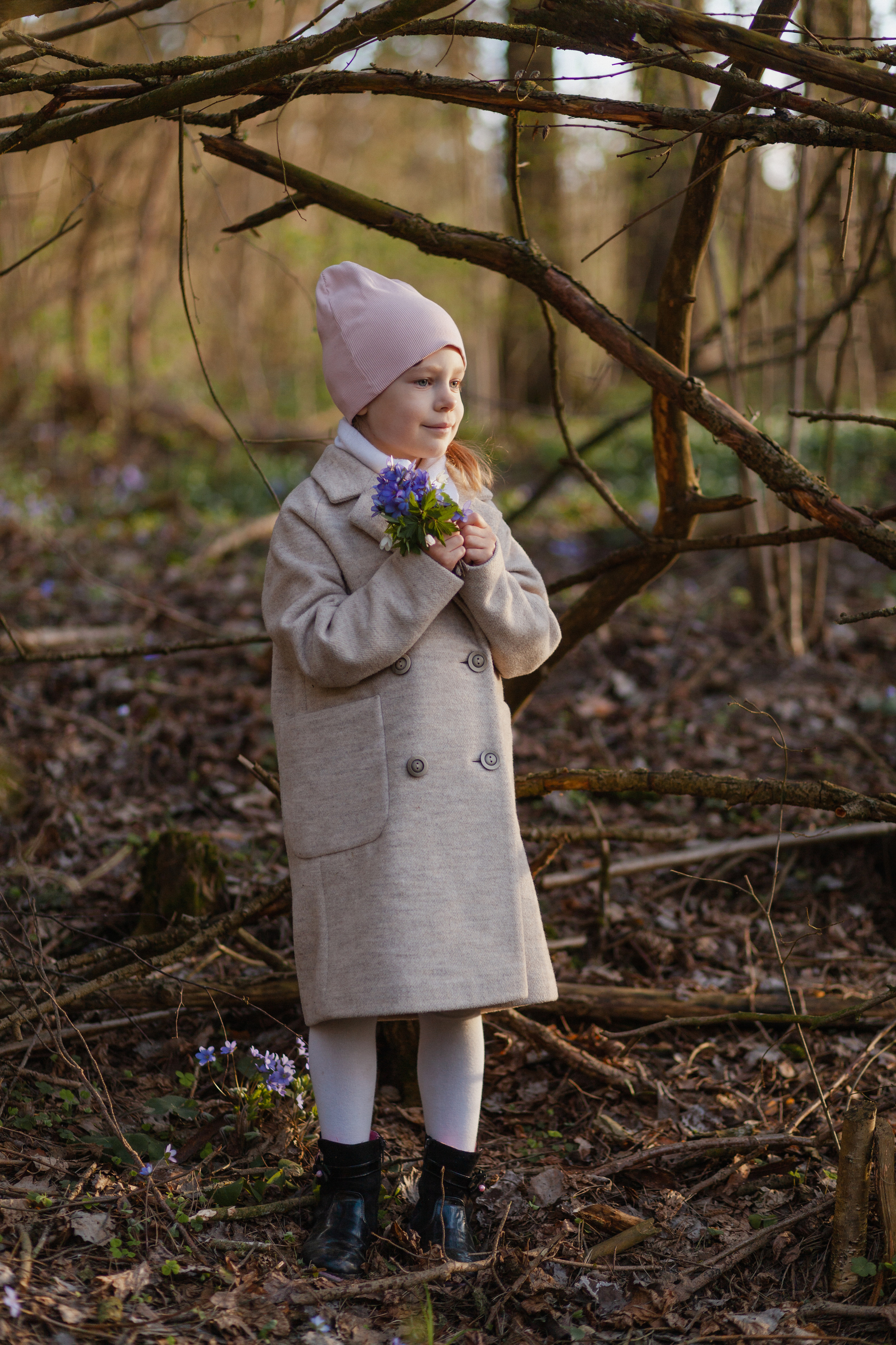 Лесная прогулка, Лиза. Свадебный и Семейный фотограф в Минске Сергей Ильин