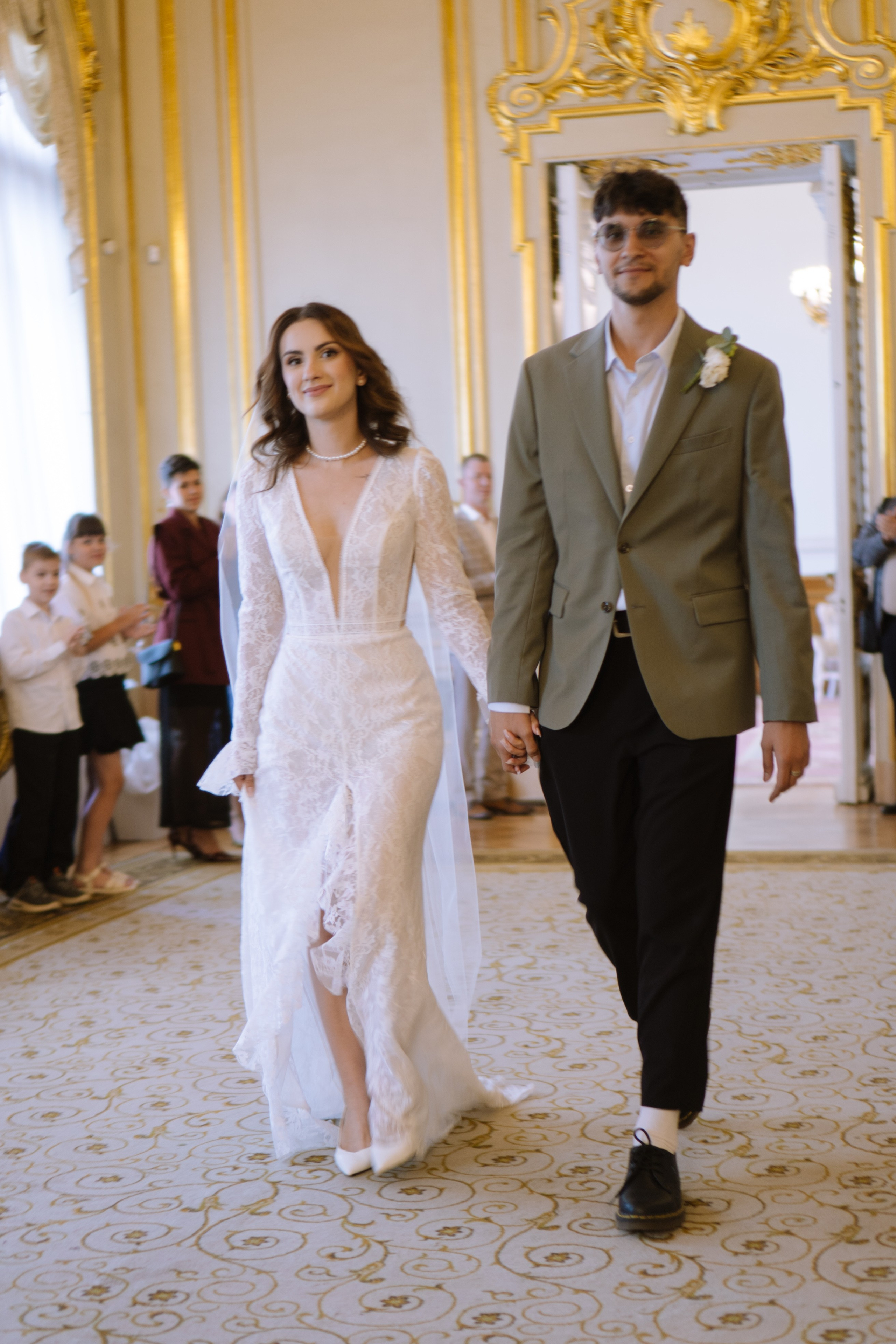 СВАДЕБНАЯ СЬЕМКА В ПЕРВОМ ДВОРЦЕ БРАКОСОЧЕТАНИЯ. Профессиональный фотограф, Санкт-Петербург — Виктория Богомолова