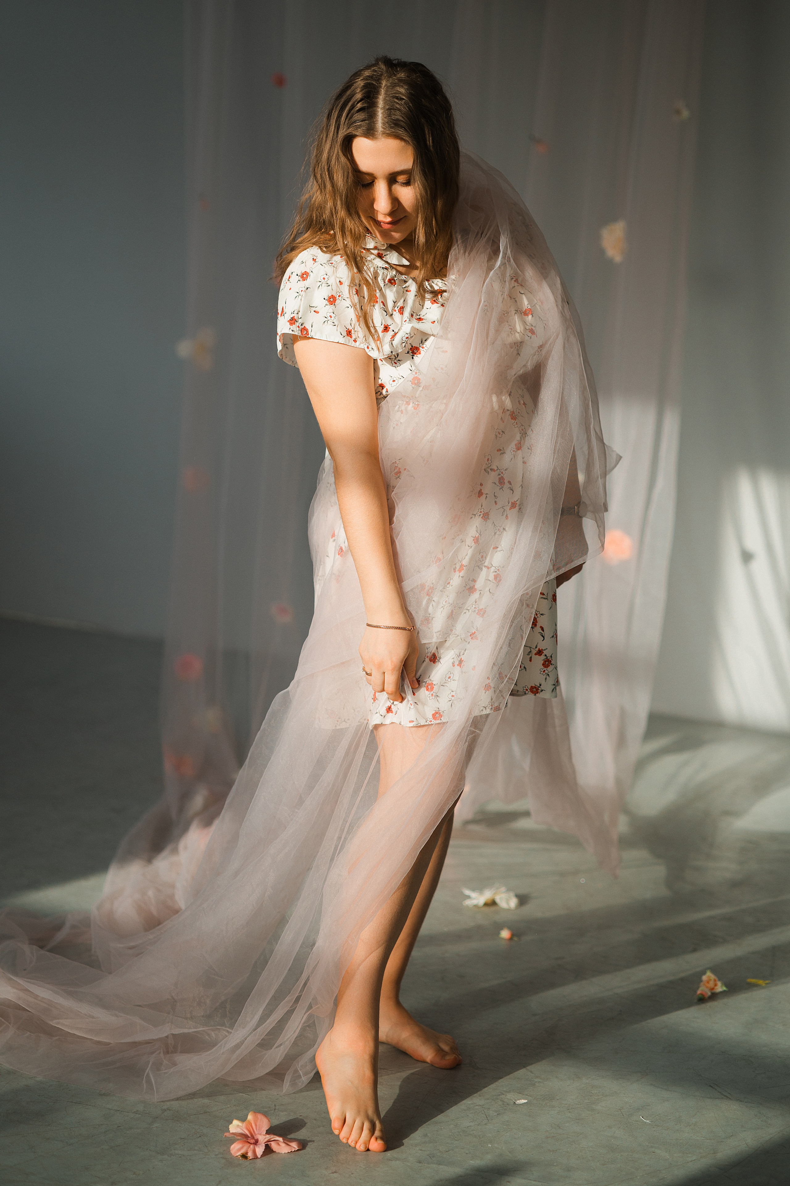 Романтическая фотосъемка в фотостудии. Выпускные альбомы в Серпухове