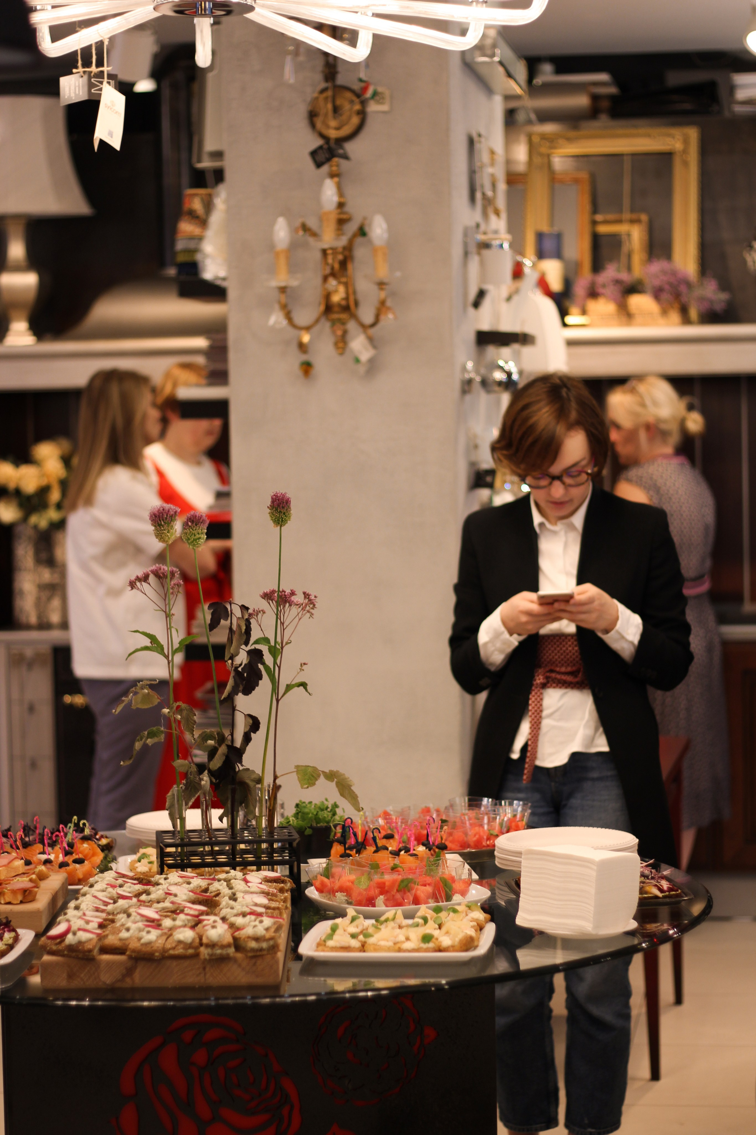 Скандинавский завтрак с дизайнерами в интерьерной студии, Санкт-Петербург, 2019 г. Фотограф в Санкт-Петербурге Смирнова Диана