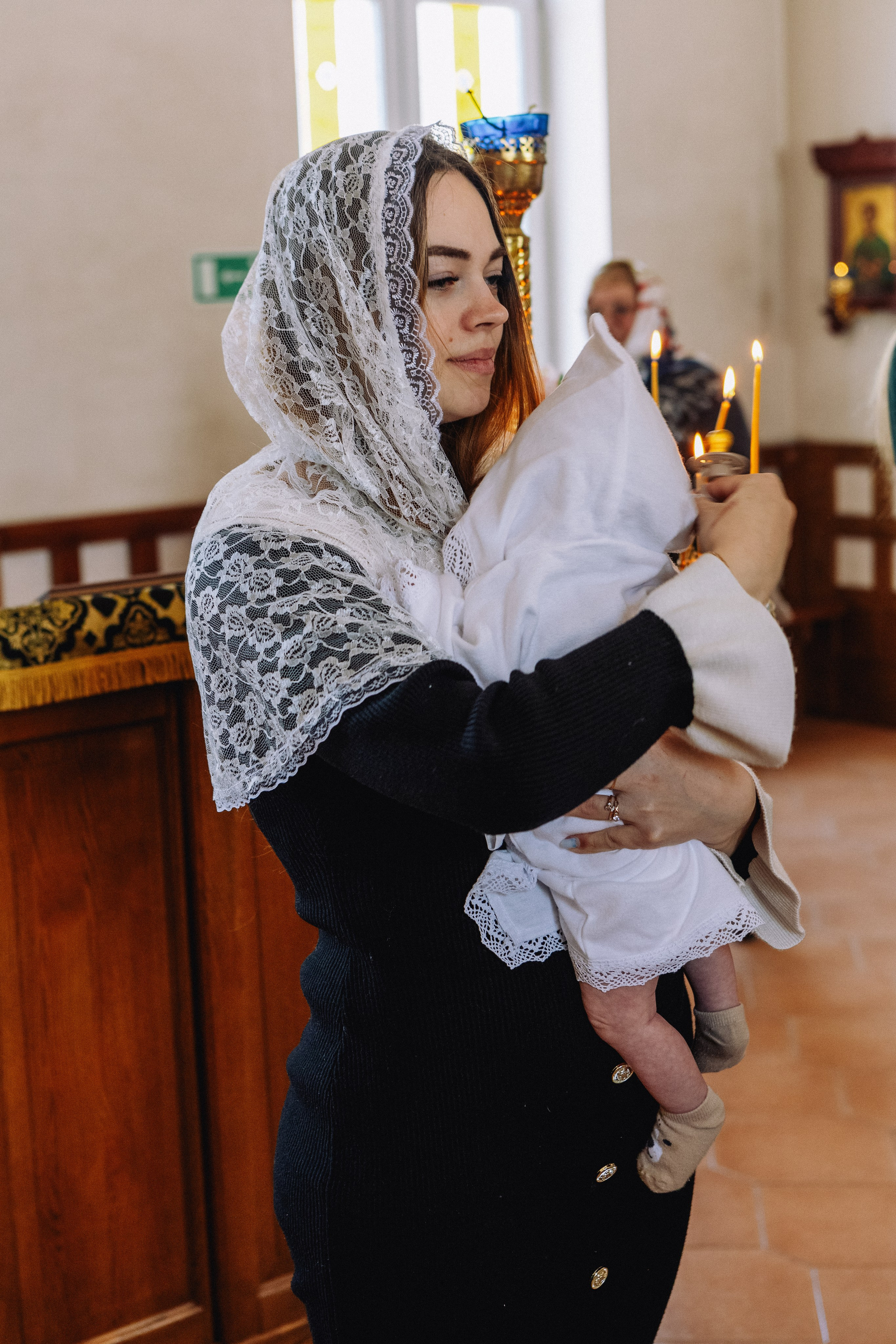 Крещение Артема и Полины. Фотограф в Курске Смирнов Евгений