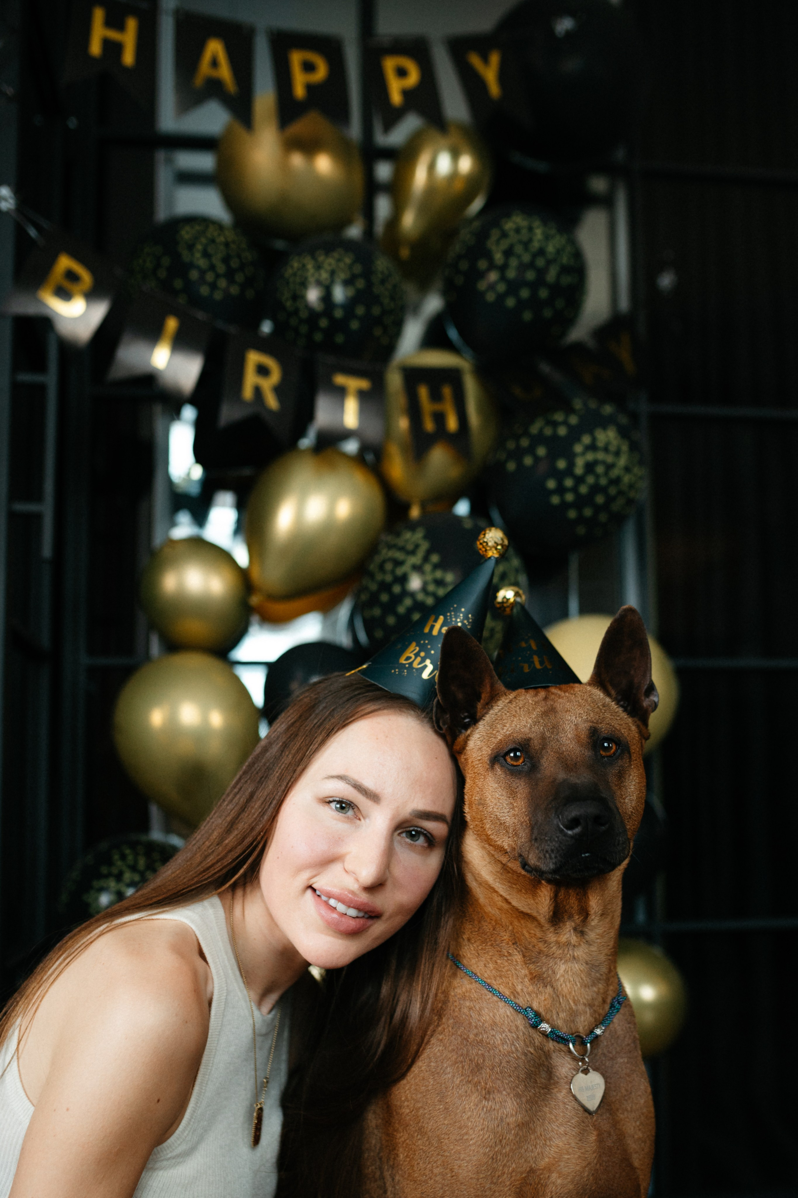 Оксана и Зевс. Фотограф анималист в Москве Ольга Агушева