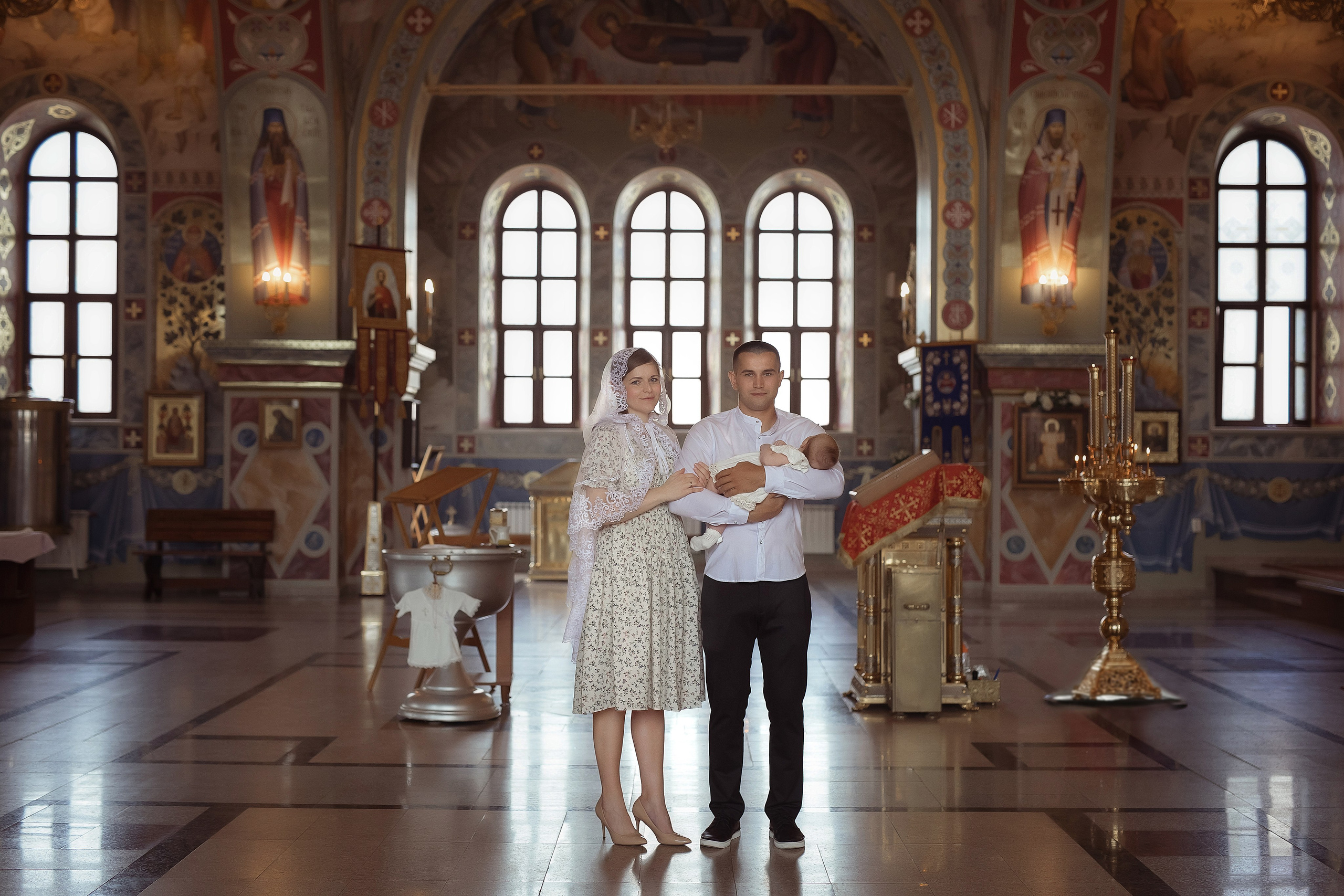 Крещение Евы Всецарица. Фотограф на крещение и венчание