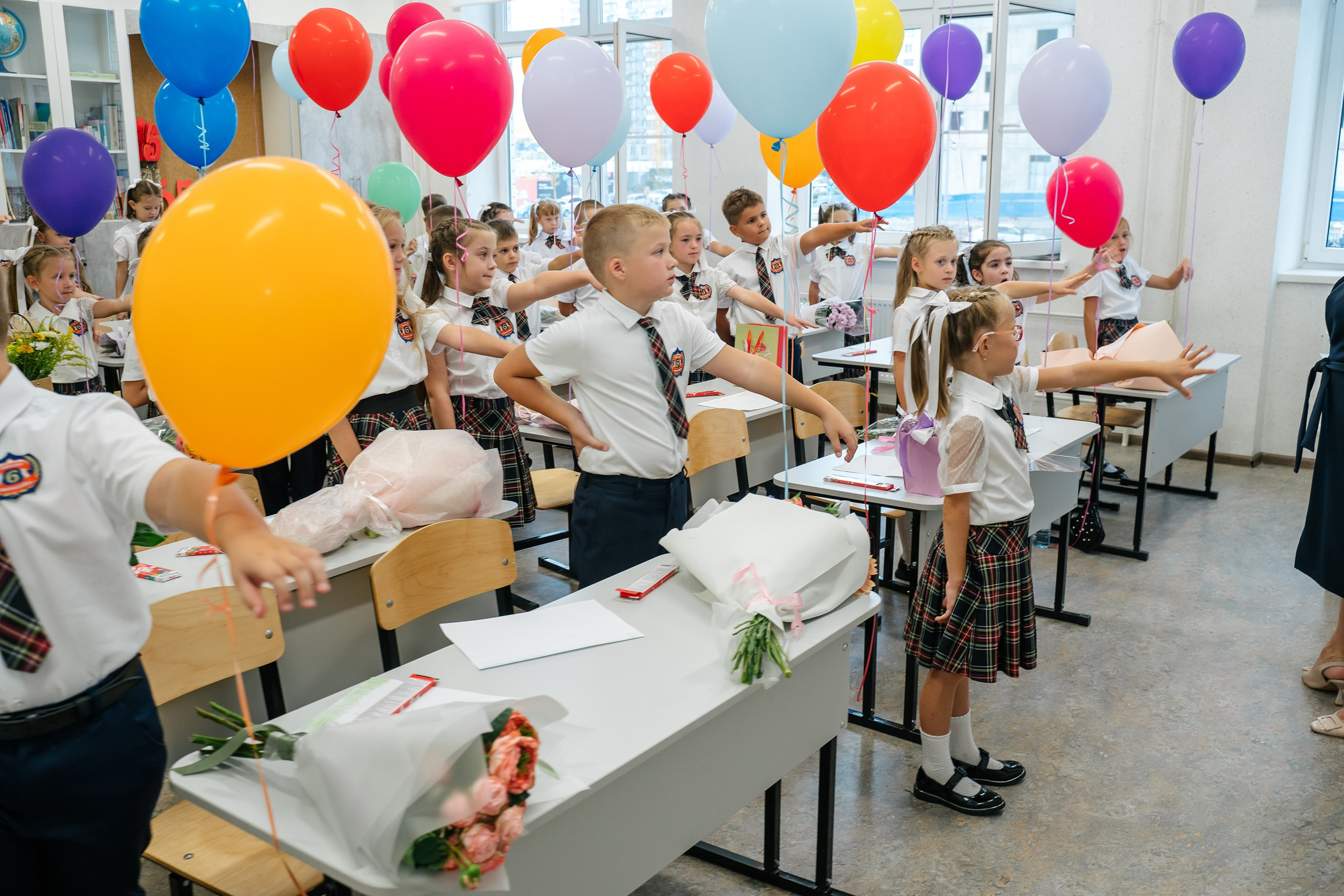 1 сентября. Выпускные альбомы, школьные фотосессии в городе Новороссийске