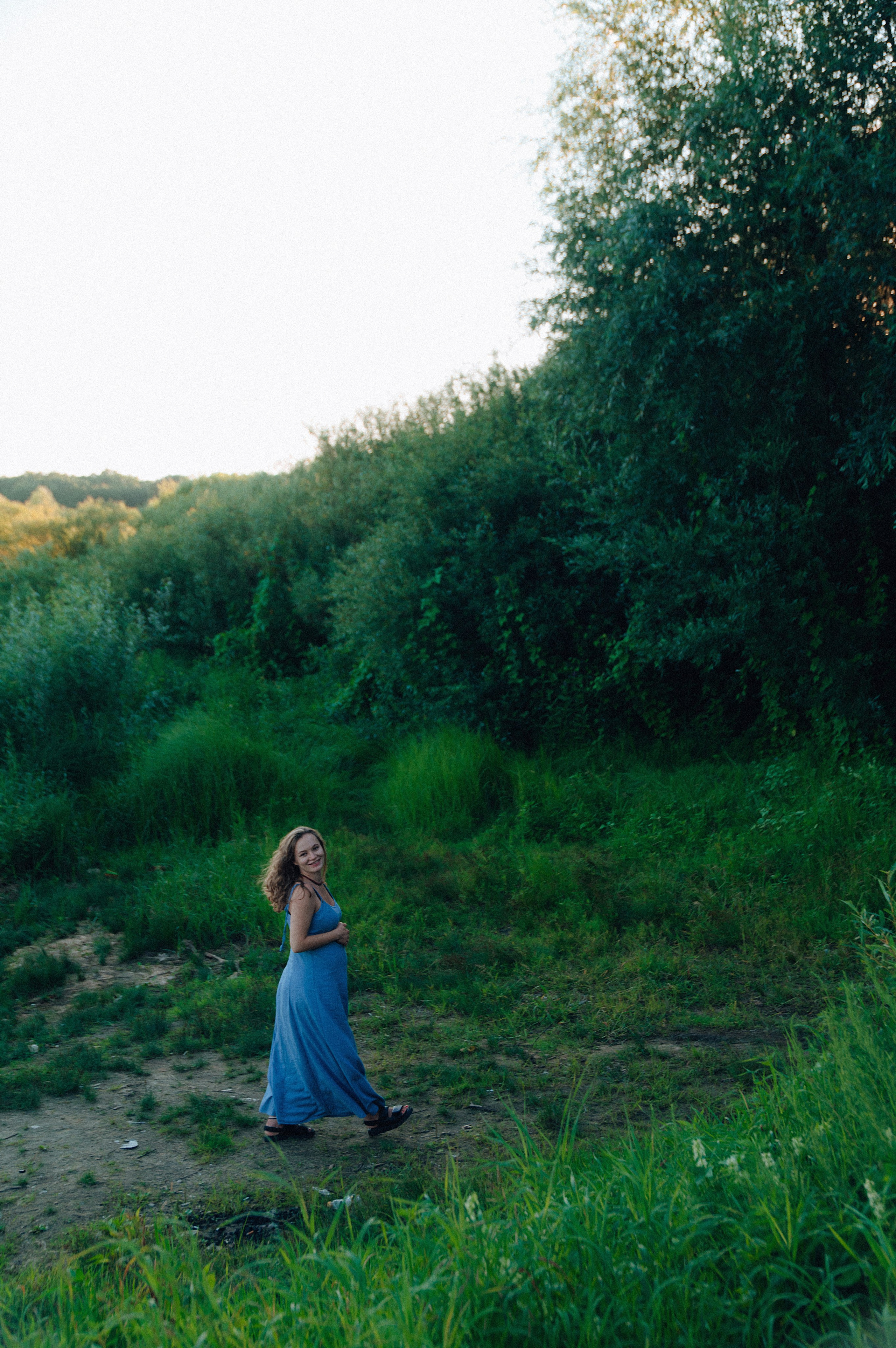 Лес.закат.Вика и Денис. Детский и семейный фотограф Катерина Мишина