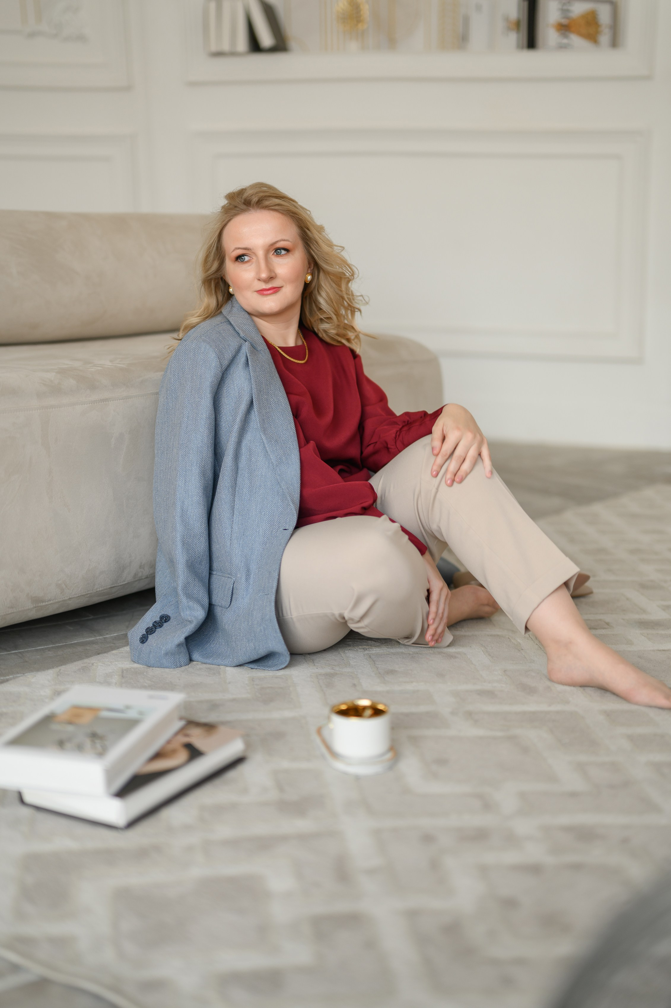 Контент-фотосессия для коуча-психолога Антонины. Semerlina.ru