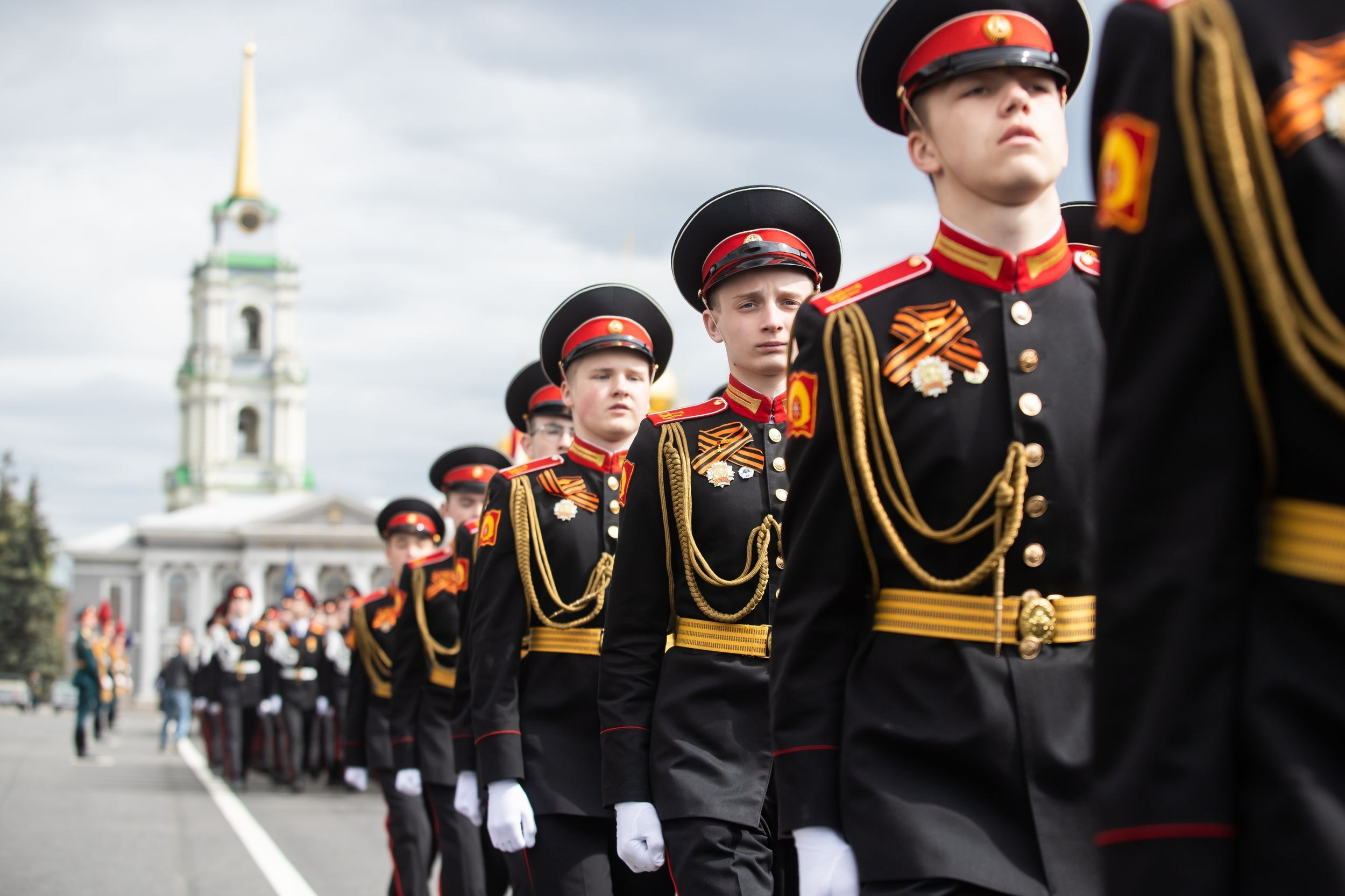 Генеральная репетиция Парада Победы (5 мая 2024). Репортажный фотограф Алексей Пирязев