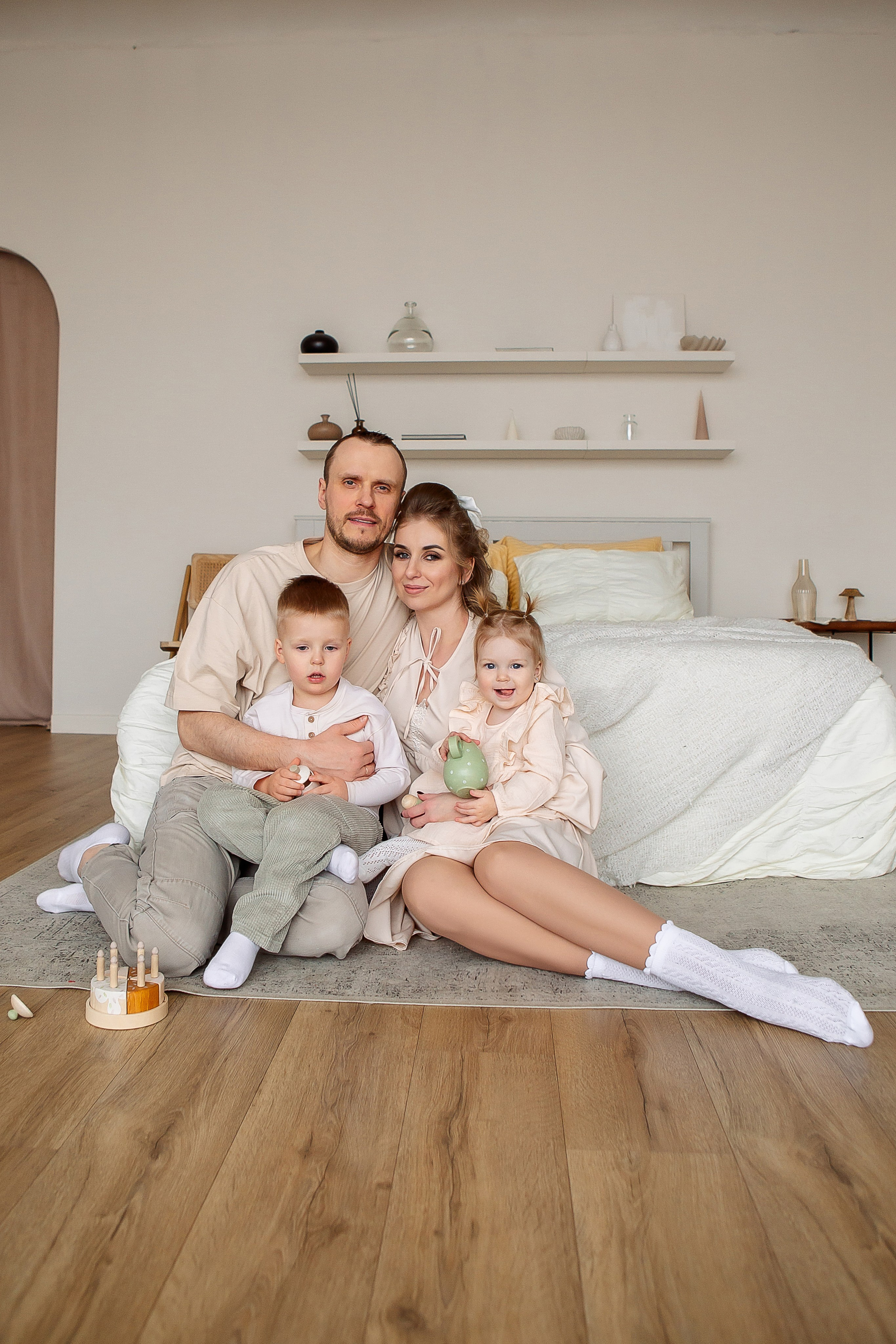 Тима и Мия. Семейный детский фотограф. Фотосессия в Минске