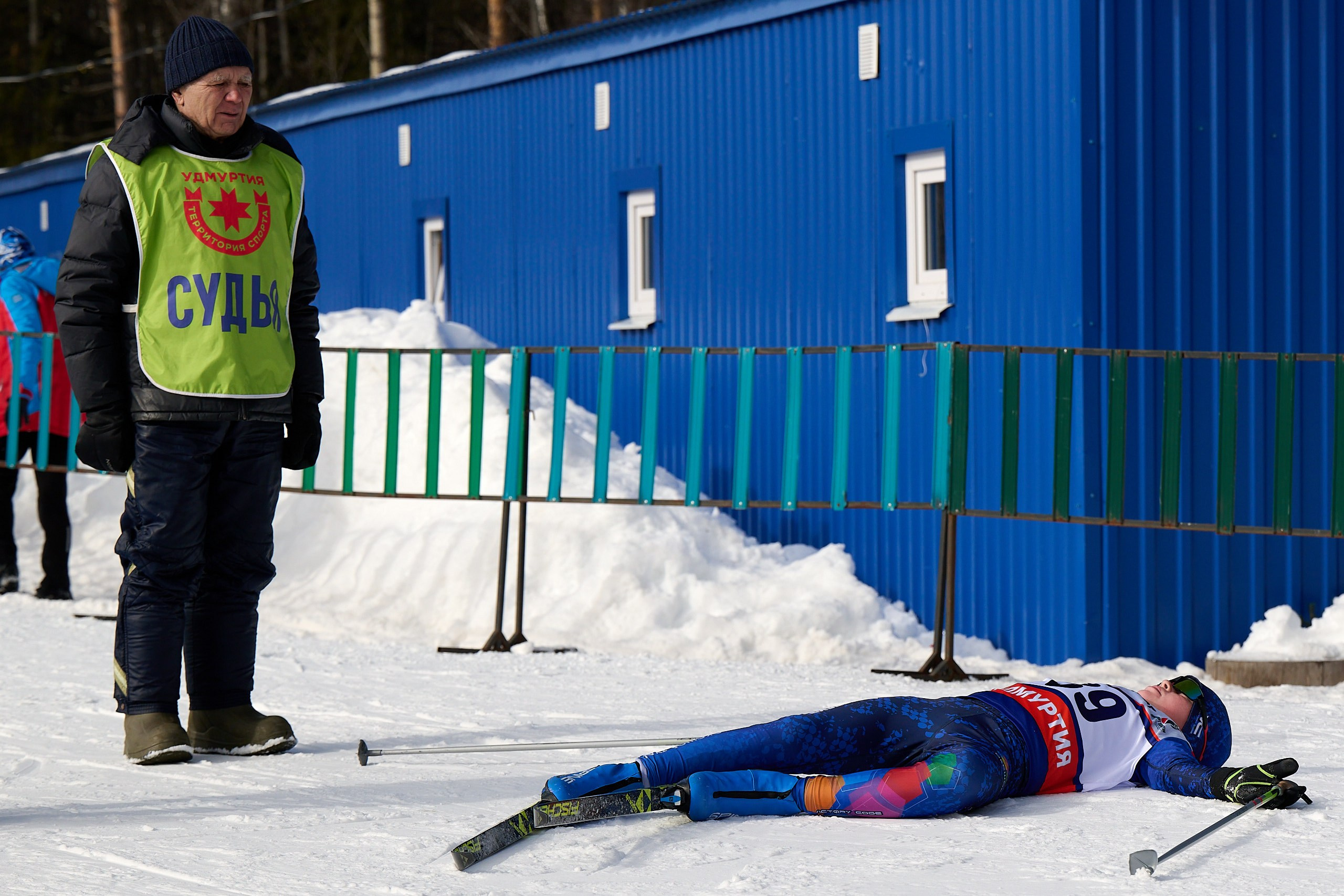 Всероссийские соревнования по лыжным гонкам «Пионерская правда». Ижевс. Спортивный репортажный фотограф в Ижевске Сергей Мерзляков