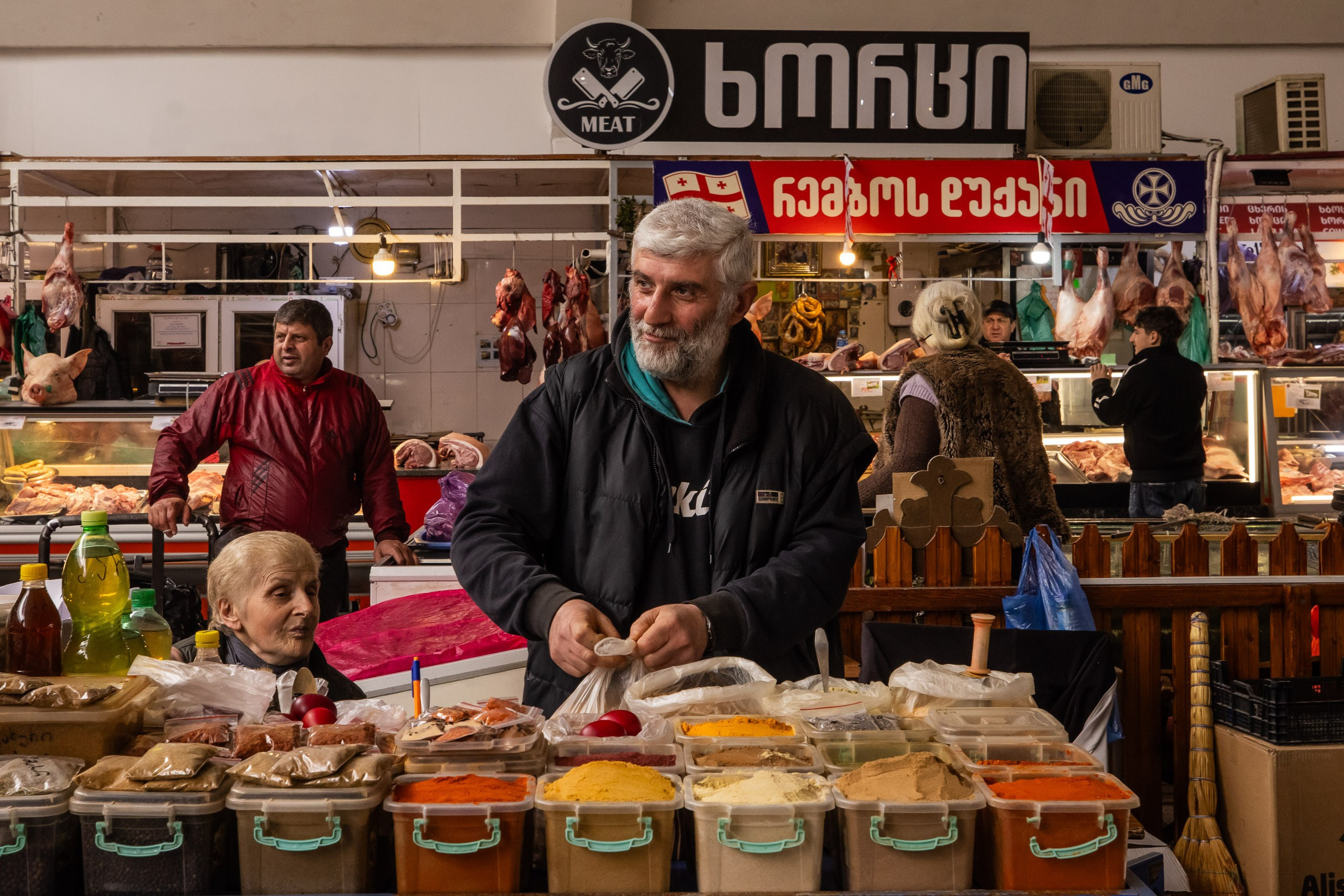 Съемка аутентичного грузинского рынка в Куаиси. Промышленный фотограф, фоторепортаж, Россия