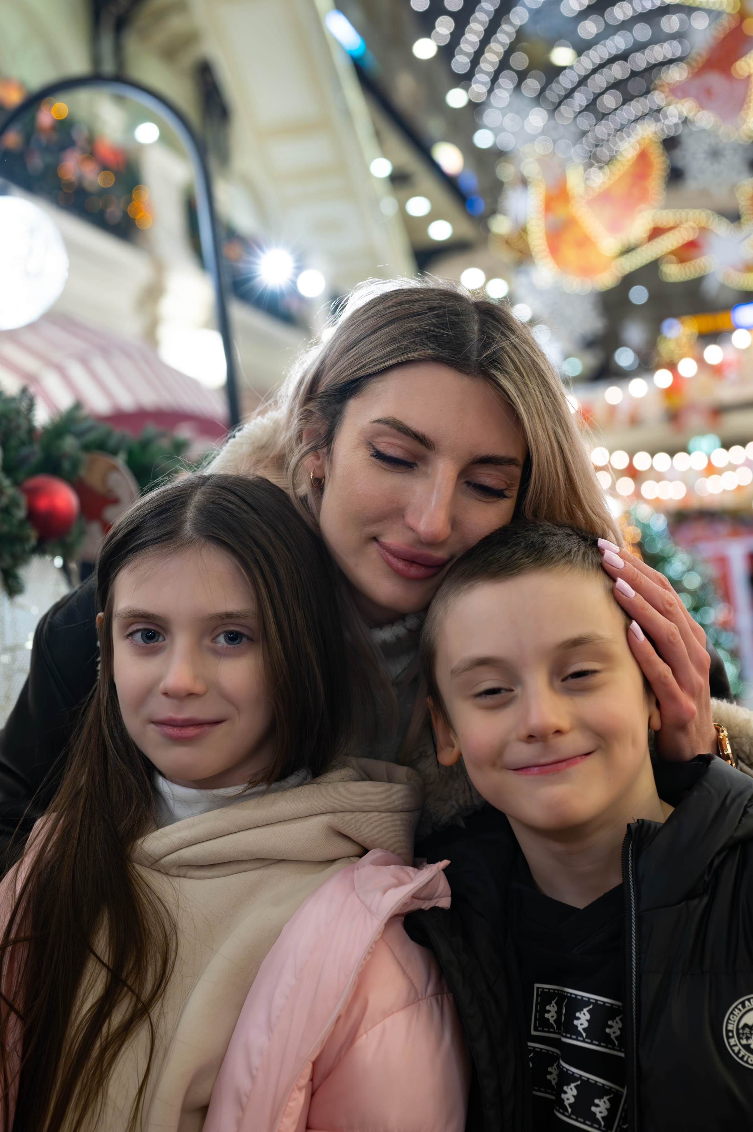 Новогодняя Москва. Семейный фотограф Чеплянская Альмира в г. Братск