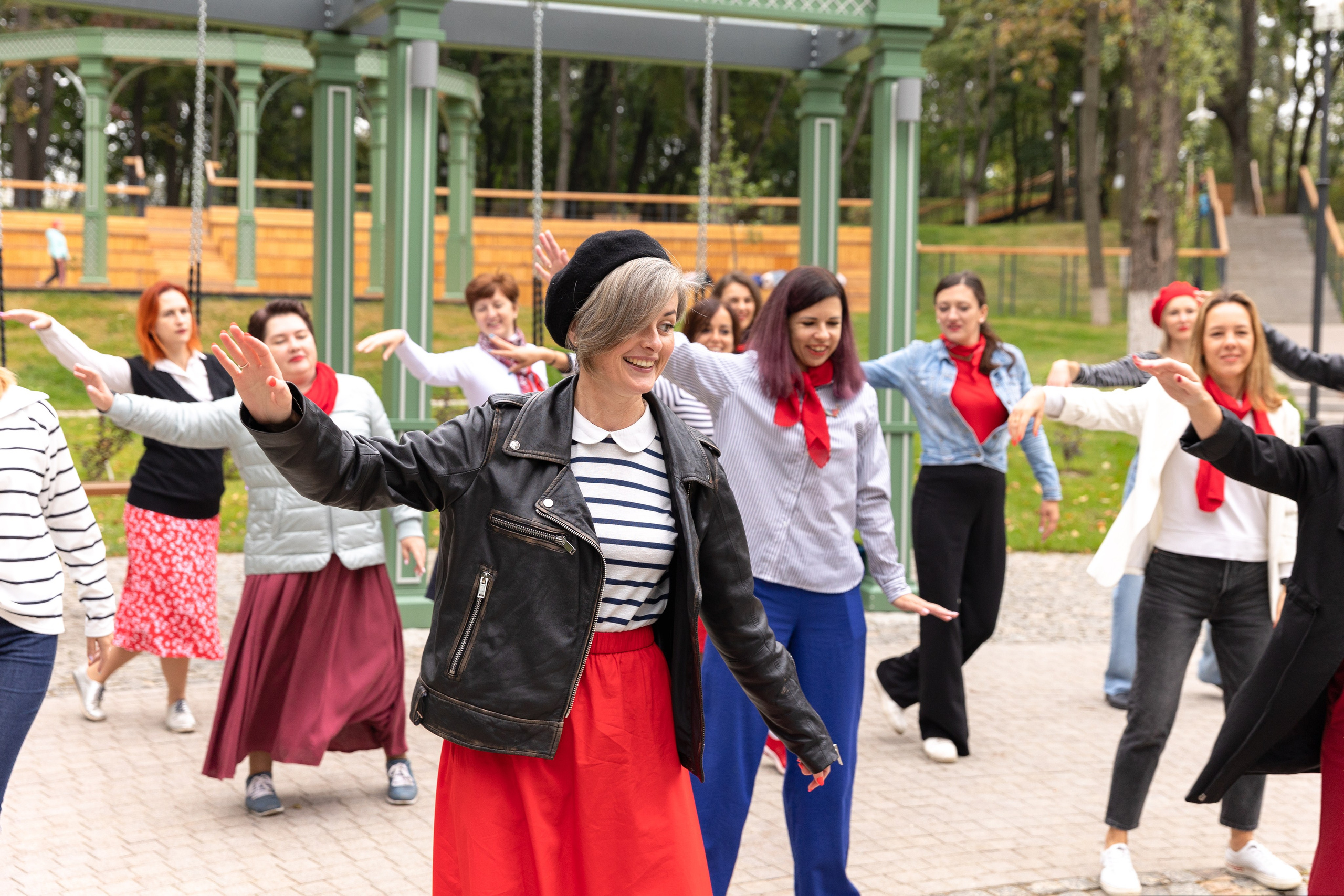 Фотосъемка Флешмоба #Мамы_танцуют