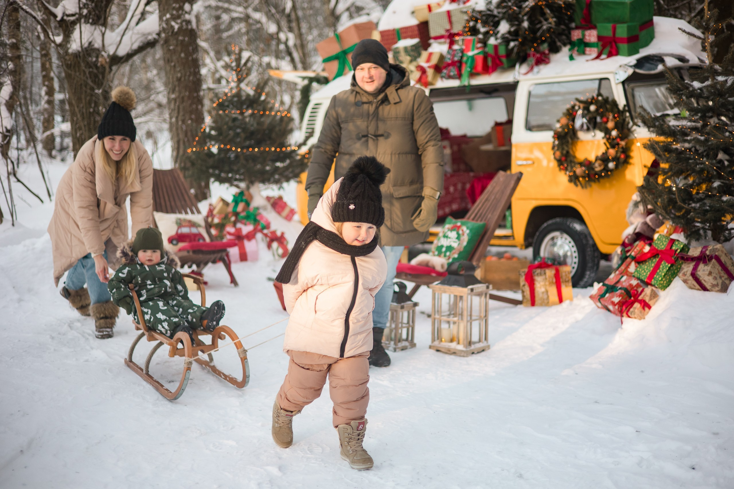Татьяна, Павел, Даша и Даня. Фотограф Печерская Анастасия