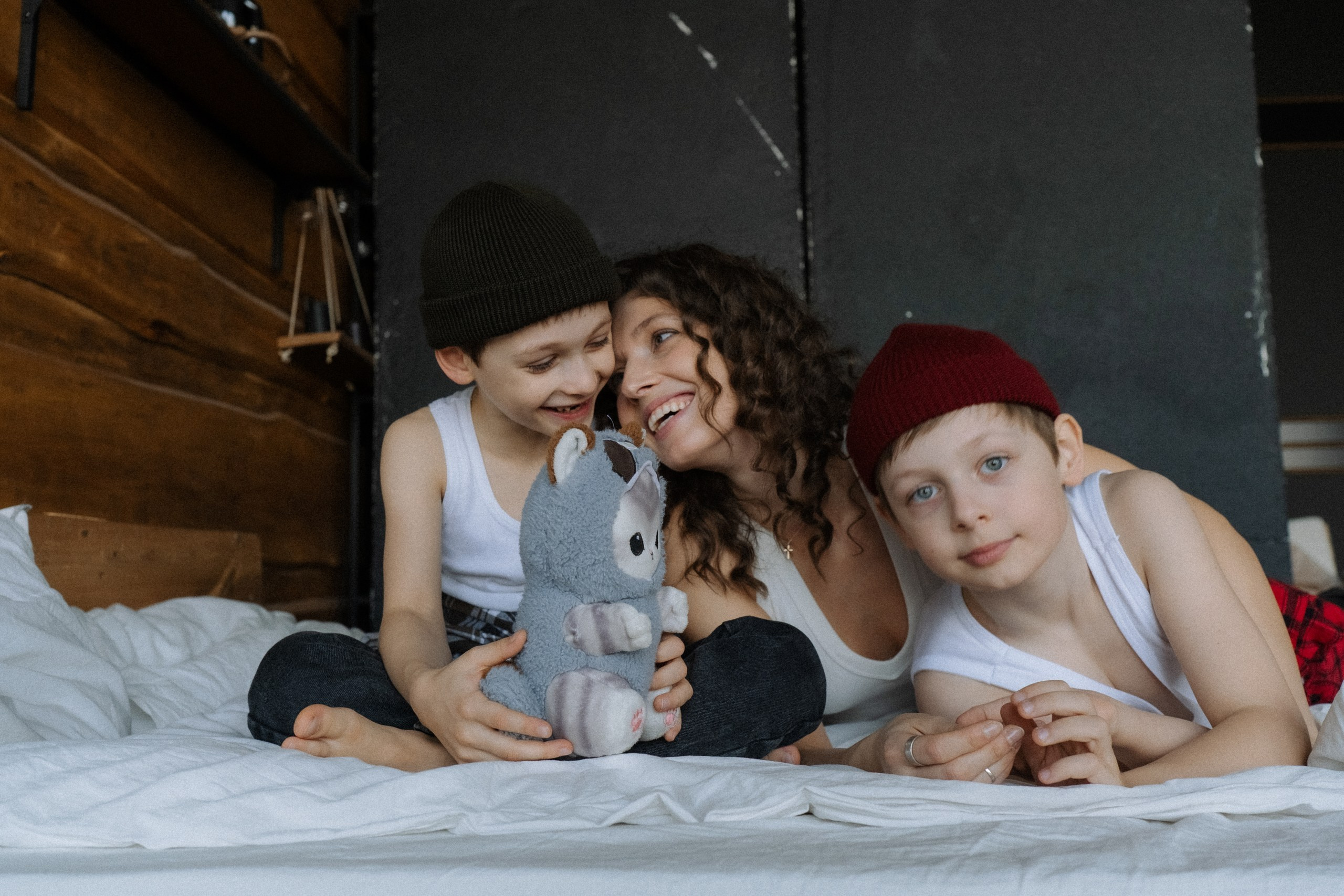 Мама с двумя сыновьями. Фотограф Москва / Зеленоград — Наталья Петухова