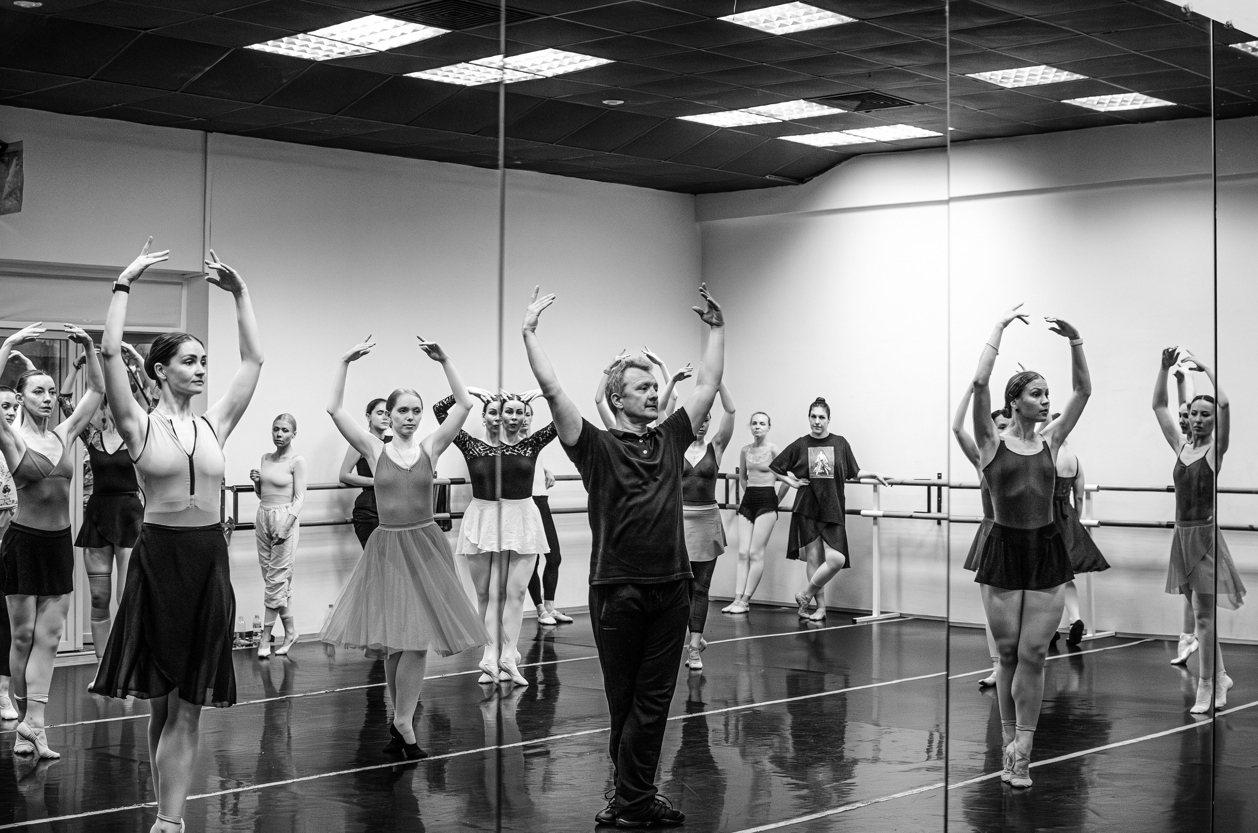 МК Романа Михалёва по классическому танцу. Портретный и репортажный фотограф в Санкт-Петербурге Варвара Жукова