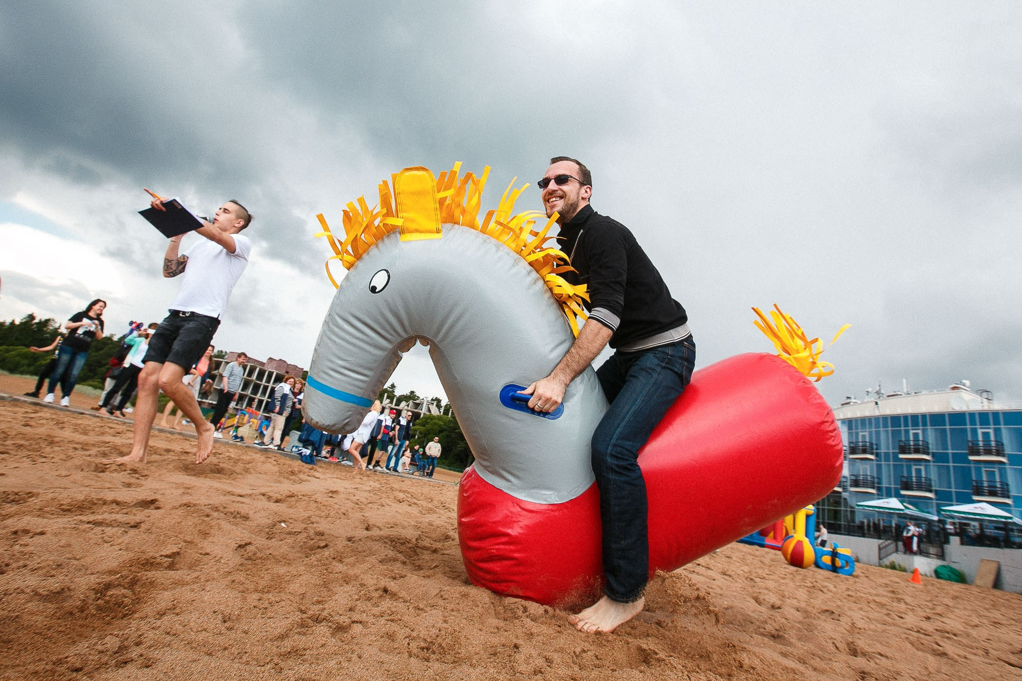 Летний корпоратив «МДС». Рабочая сторона — бизнес портрет и репортаж в Санкт-Петербурге