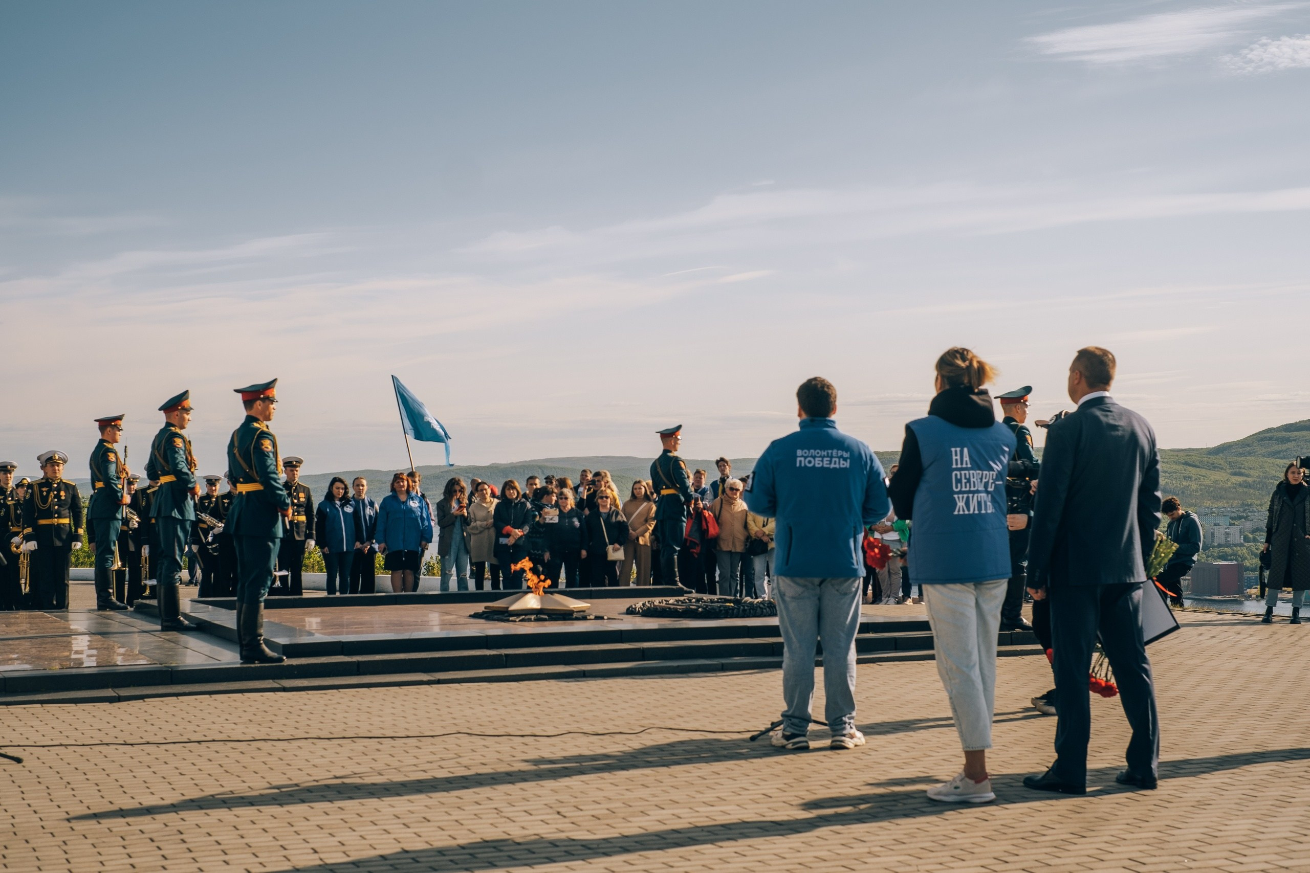 Репортаж церемонии «Путь Победы». Фотограф в Мурманске Полина Аленовская