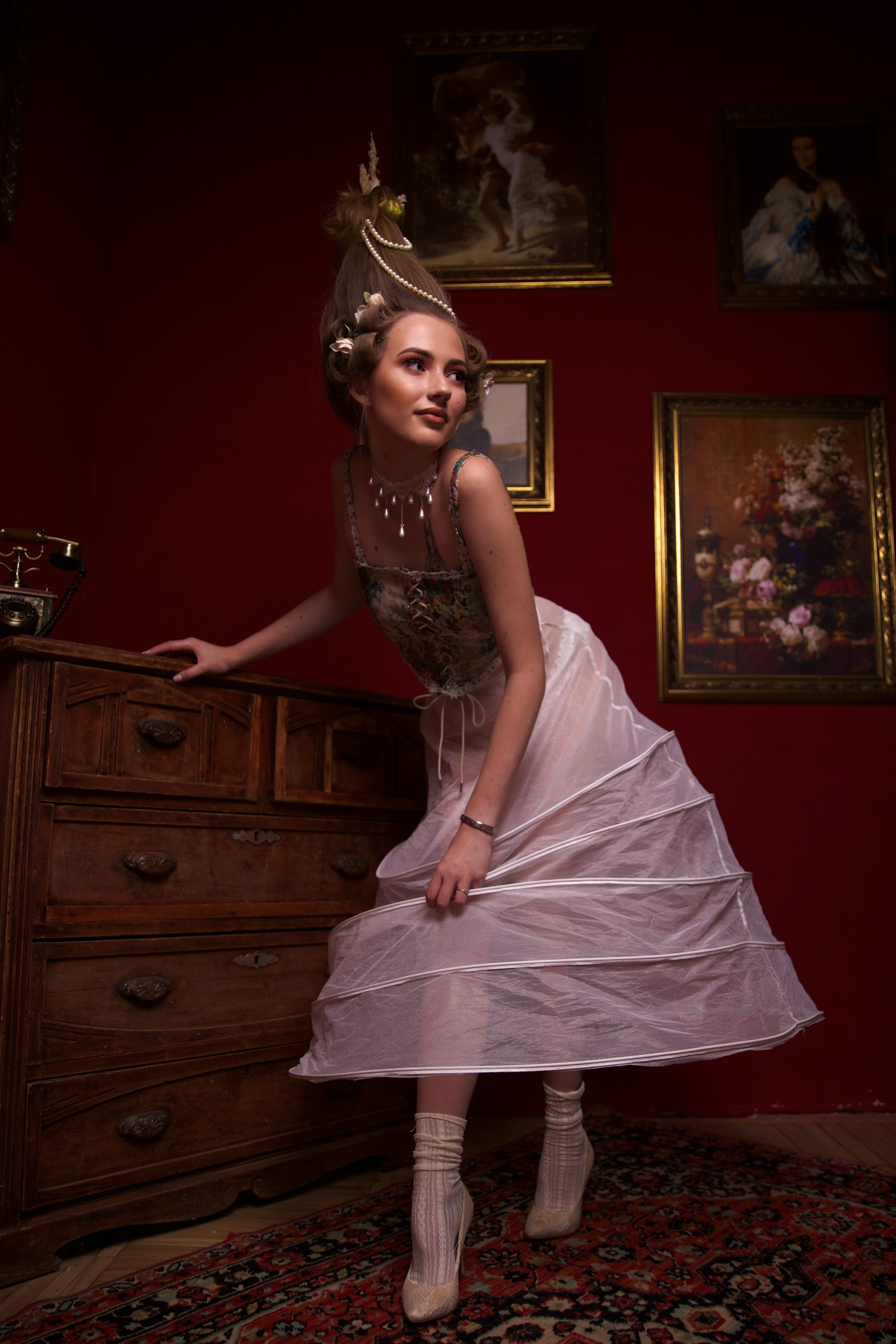 Придворные дамы. Фотограф Велькер Марина