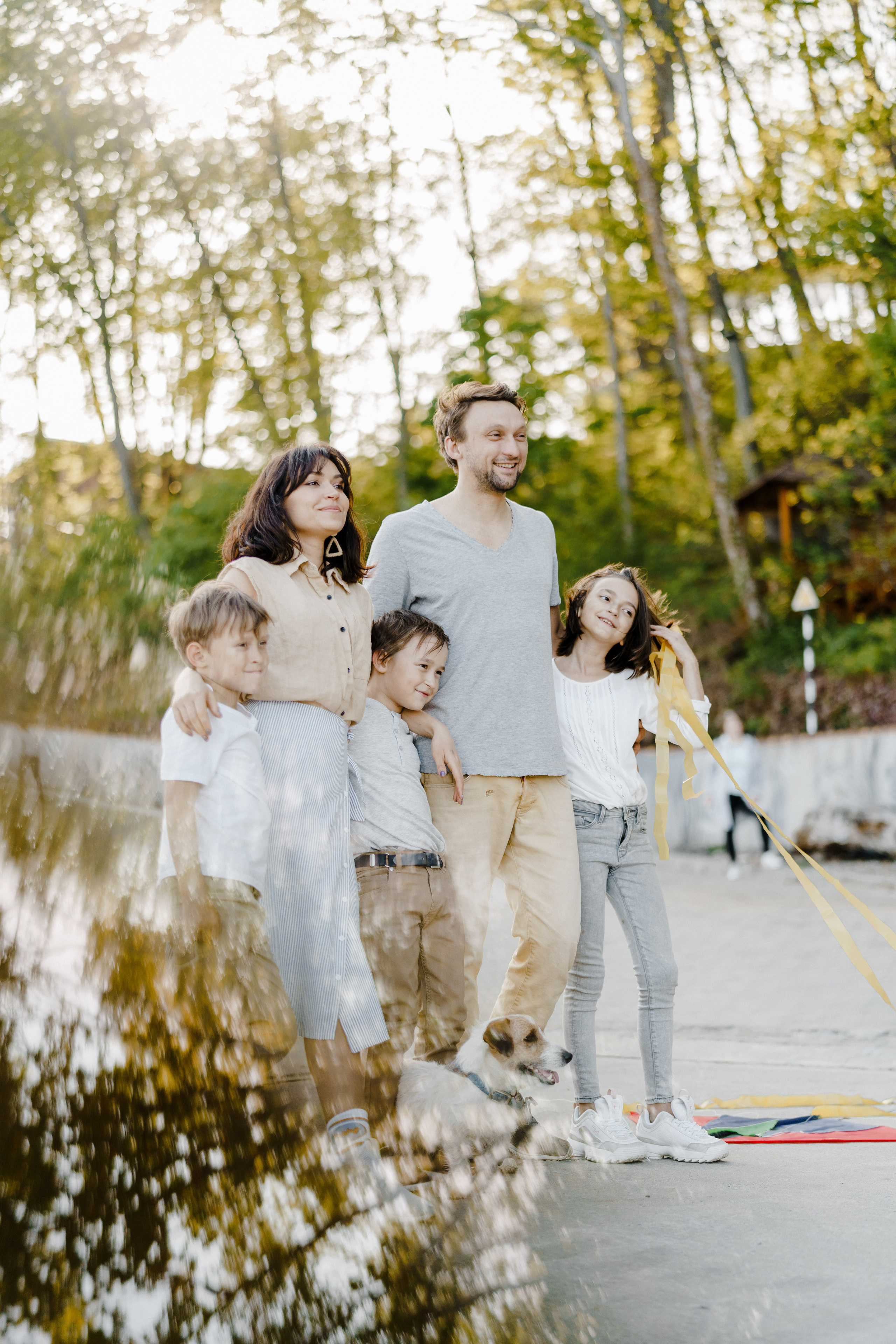 Берег моря воздушный змей и собака. Фотограф Lifestyle в Хабаровске, Владивостоке Землякова Елена
