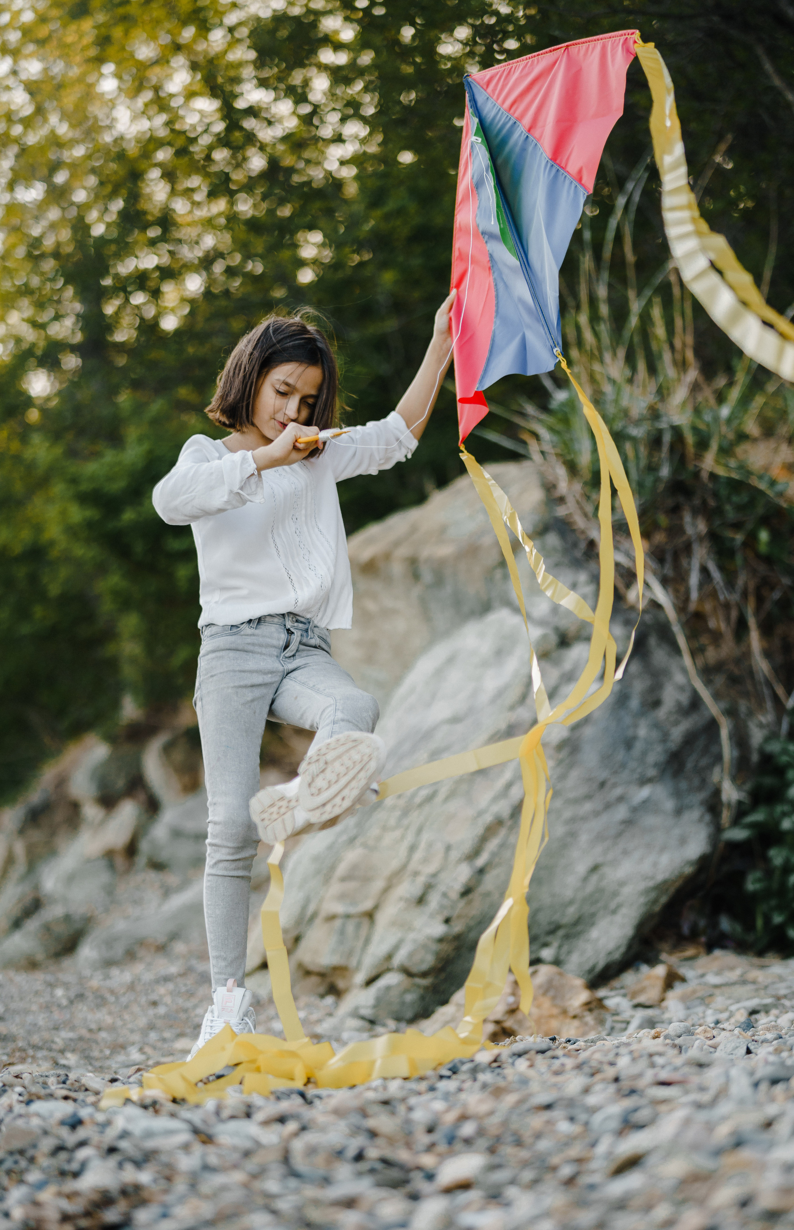 Берег моря воздушный змей и собака. Фотограф Lifestyle в Хабаровске, Владивостоке Землякова Елена