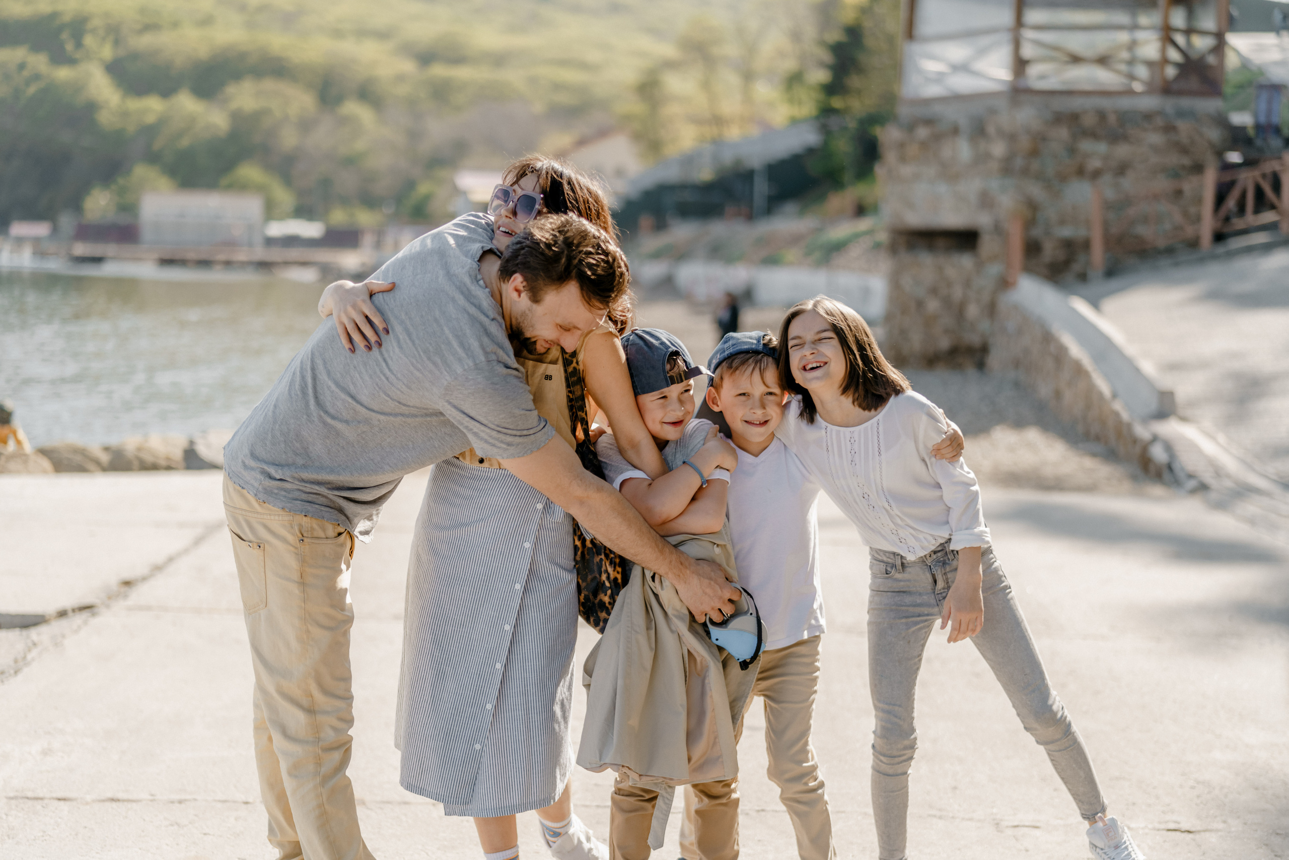 Берег моря воздушный змей и собака. Фотограф Lifestyle в Хабаровске, Владивостоке Землякова Елена