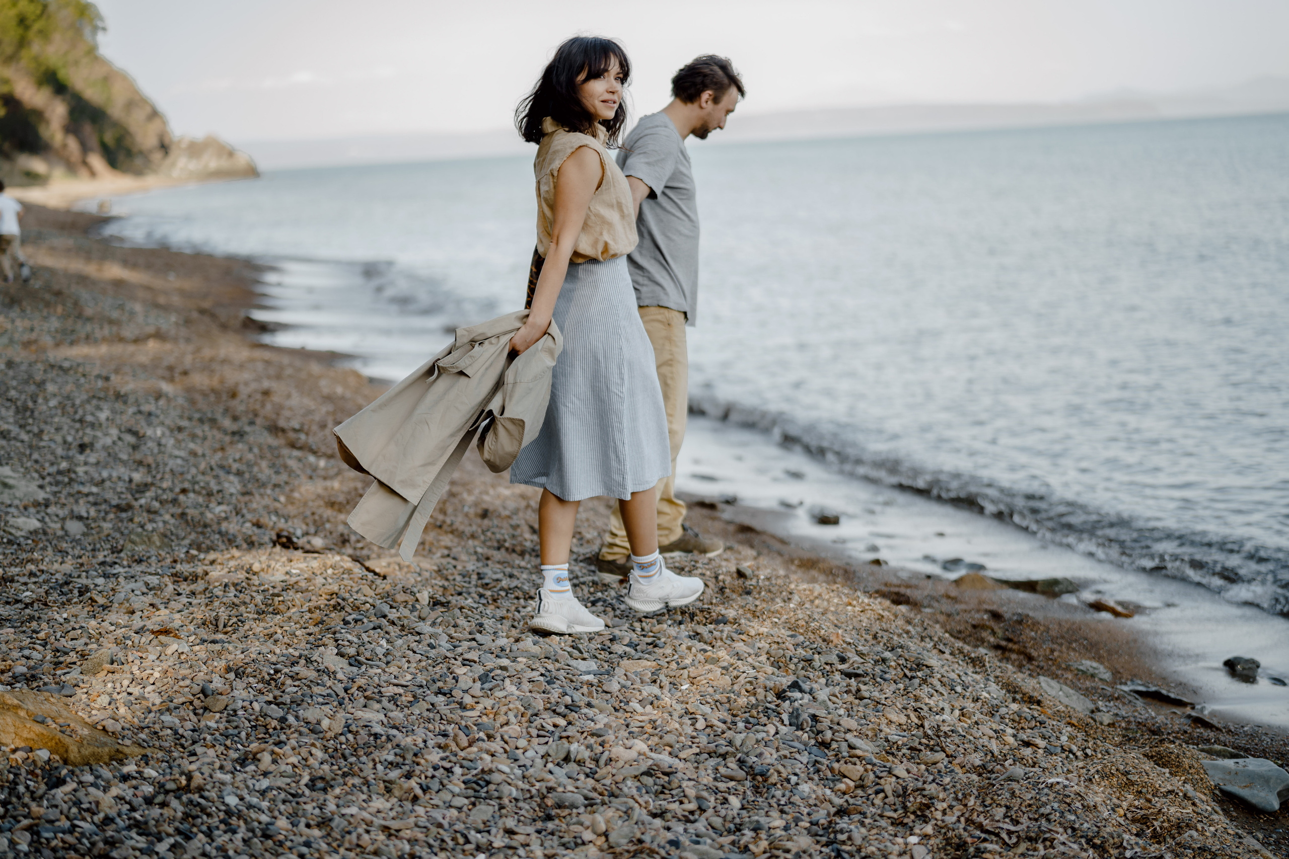 Берег моря воздушный змей и собака. Фотограф Lifestyle в Хабаровске, Владивостоке Землякова Елена