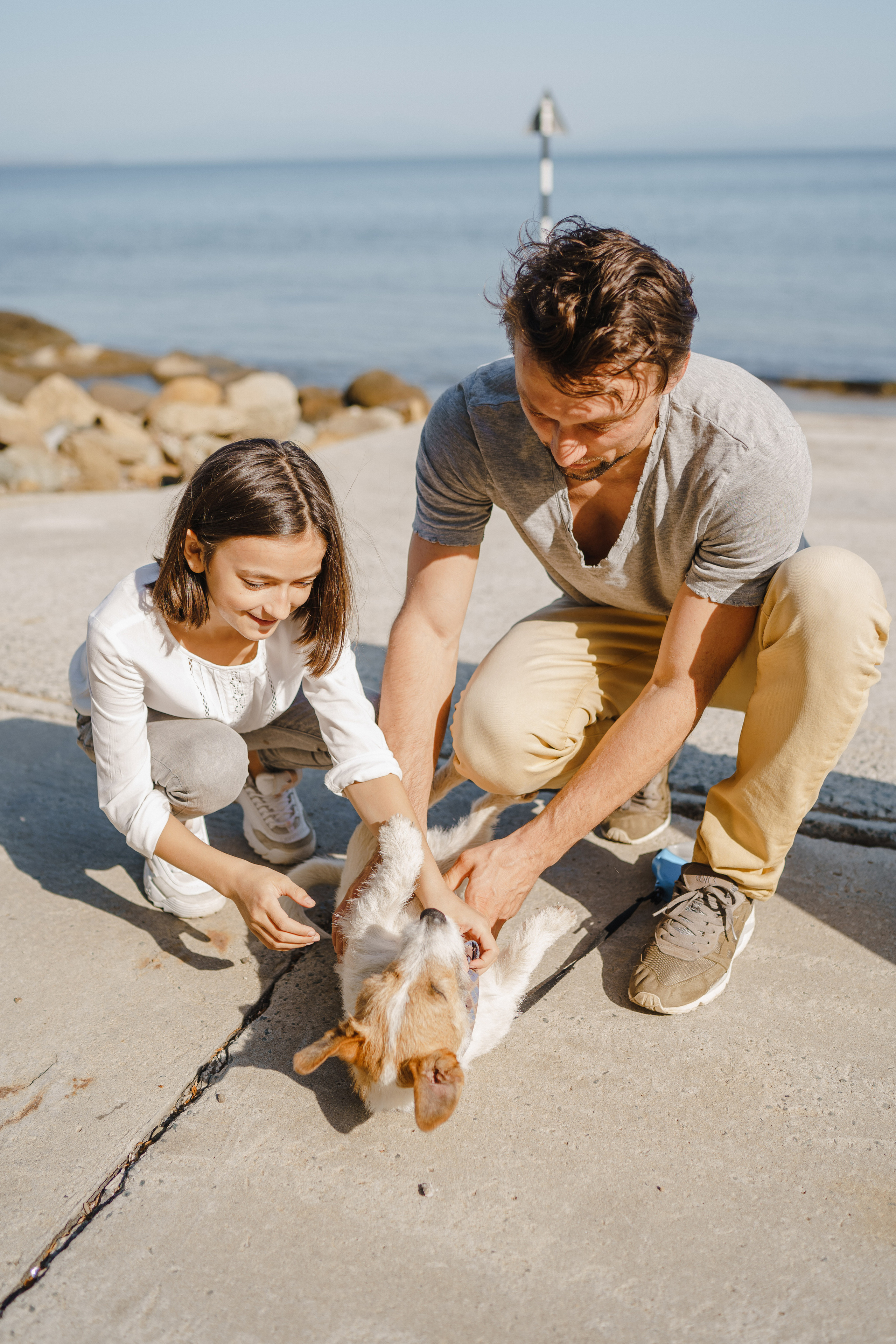 Берег моря воздушный змей и собака. Фотограф Lifestyle в Хабаровске, Владивостоке Землякова Елена