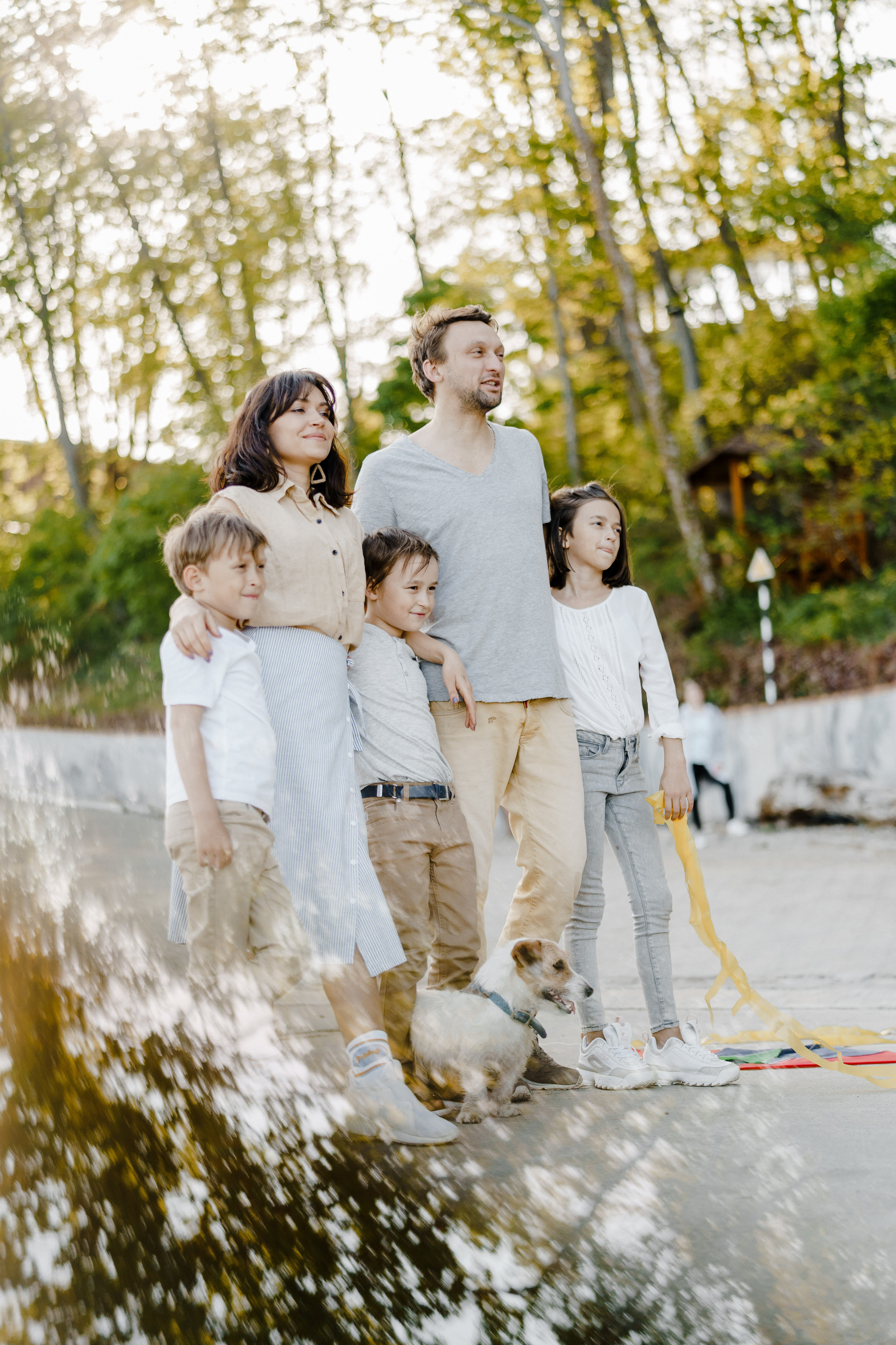 Берег моря воздушный змей и собака. Фотограф Lifestyle в Хабаровске, Владивостоке Землякова Елена