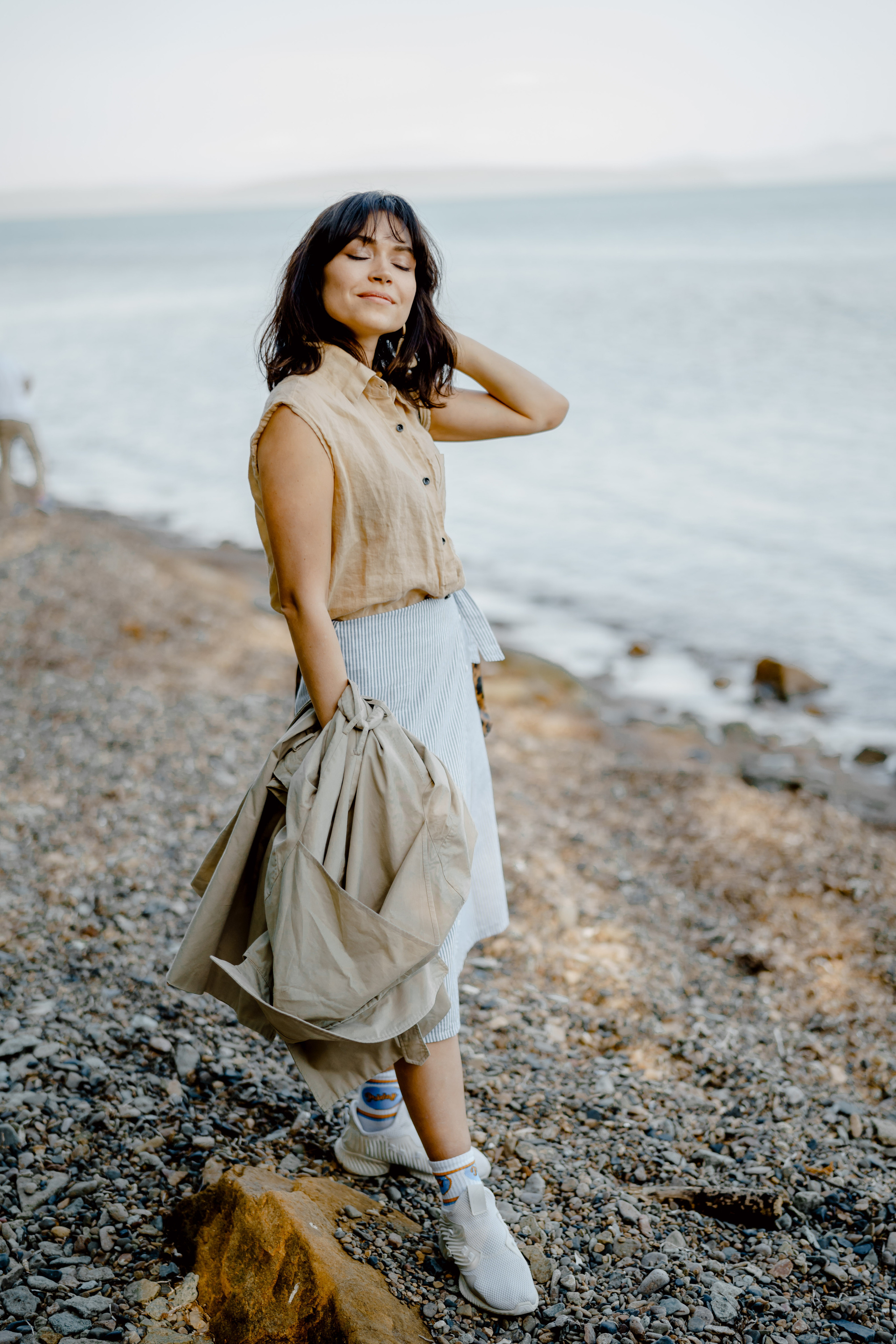 Берег моря воздушный змей и собака. Фотограф Lifestyle в Хабаровске, Владивостоке Землякова Елена