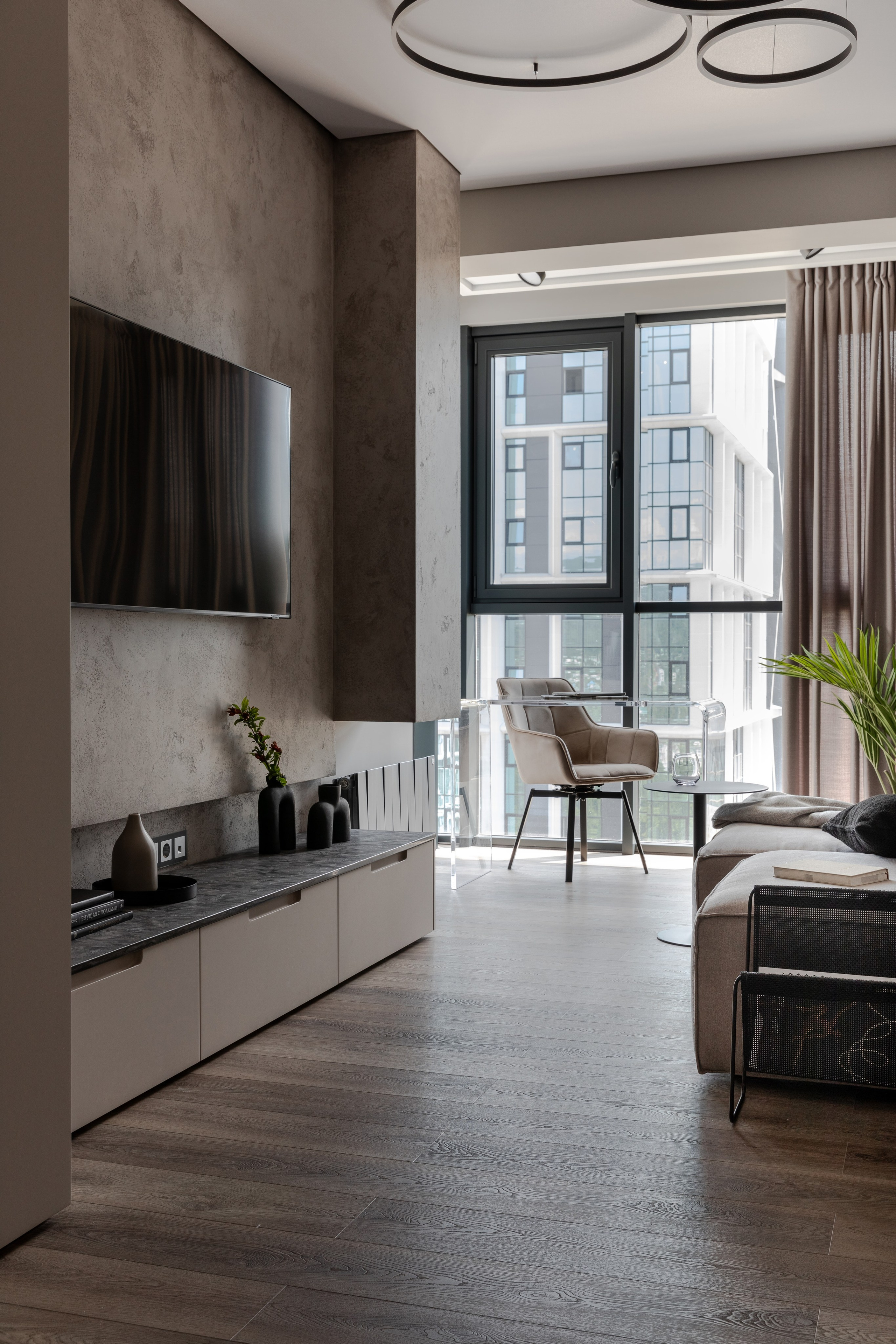Дизайн проект Ксении Костарной @kostar_archidesign в ЖК "Сочи Парк". Интерьерный фотограф Москва