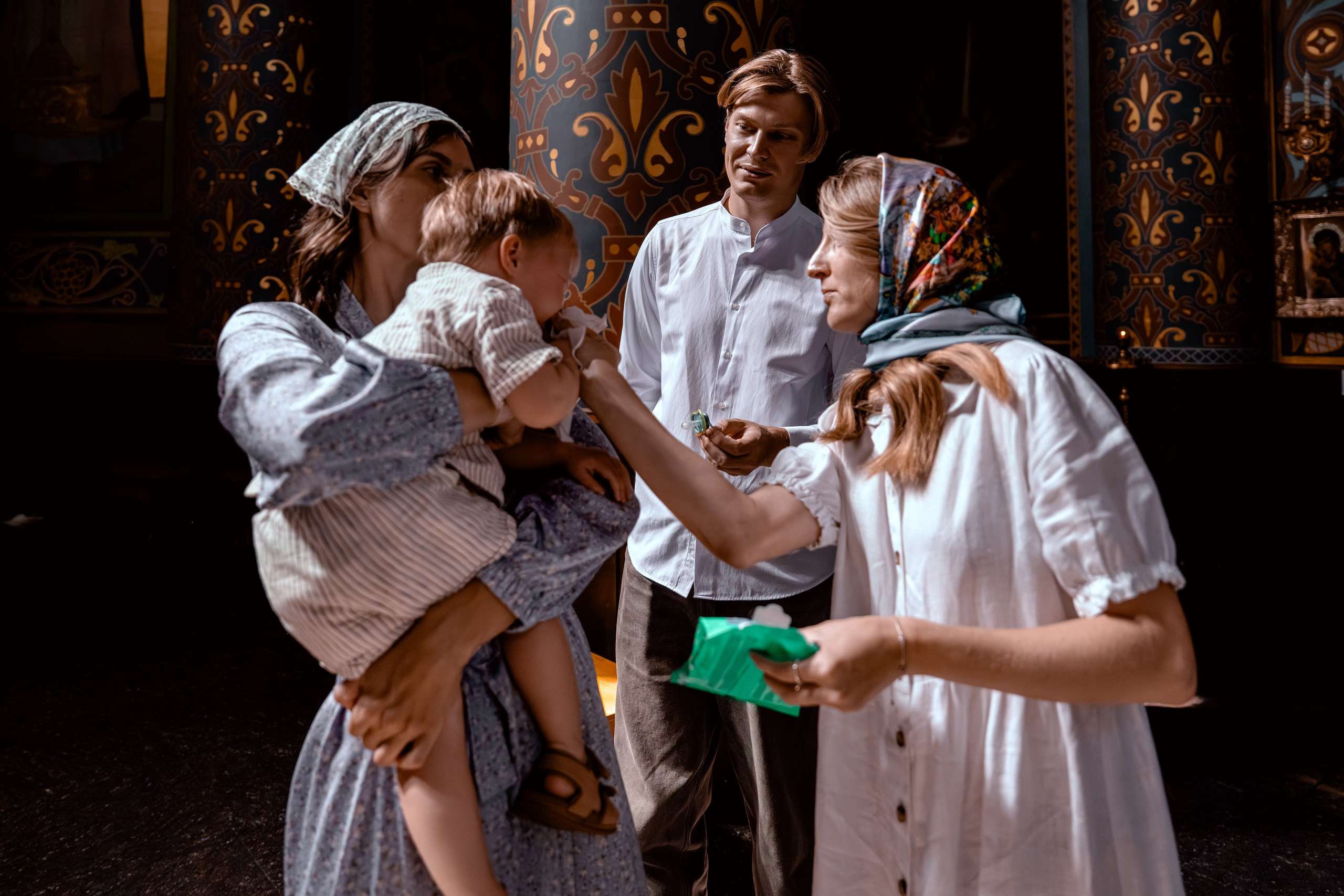 Крещение Матвея. Репортажный фотограф в Красной Поляне и Сочи Павлюченко Екатерина